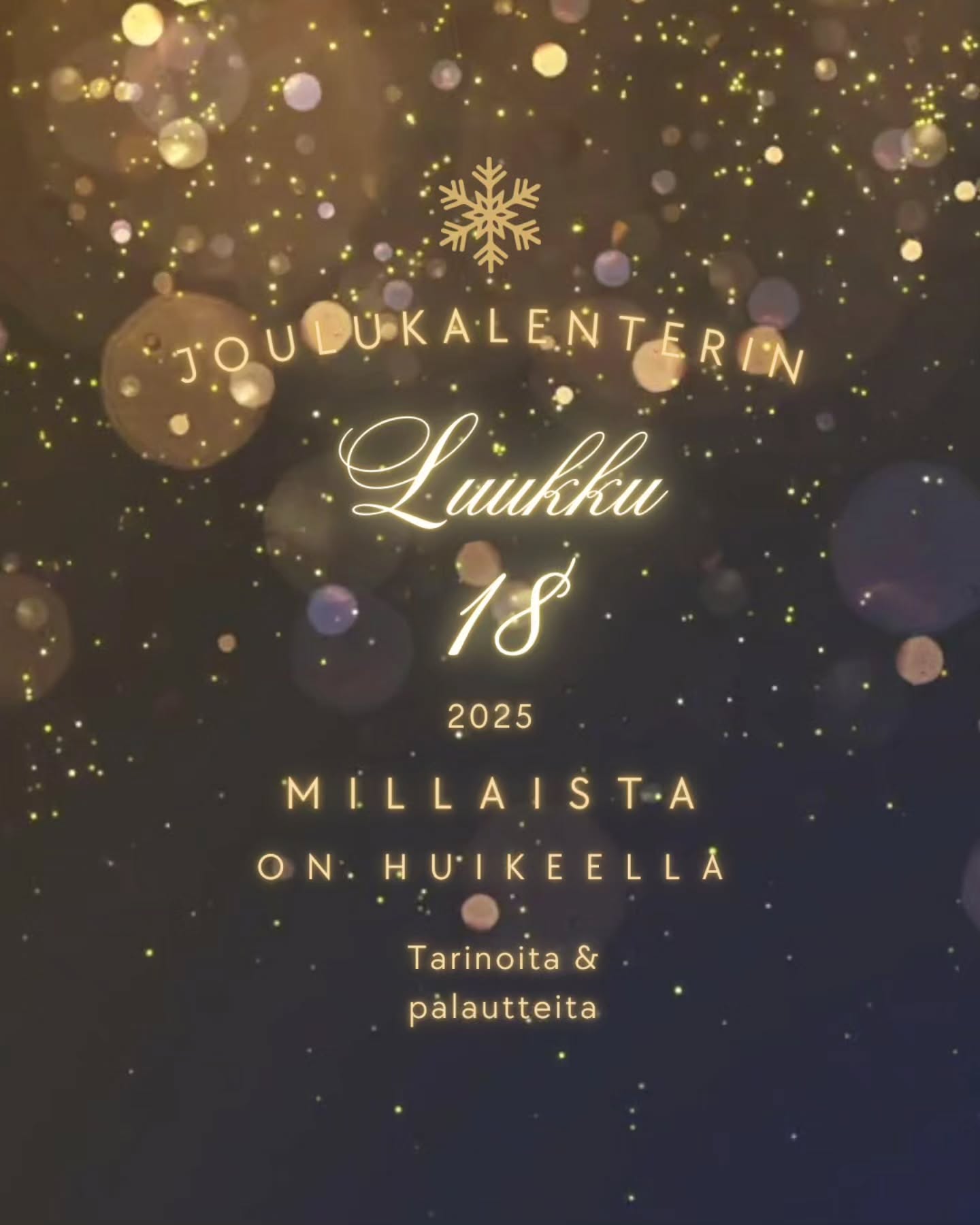 ❤️ HuiKeen Joulukalenteri 2025 ❤️
Tänä vuonna saatte lukea tarinoita ja palautteita HuiKeesta meidän huikeilta asiakkailta ✨️
LUUKKU 18
Tottis Studio Huikeella on huippu hyvät puitteet omatoimitreenaamiseen!
Uutena Kuopiolaisena etsittiin meille sopivaa hallia omatoimitreenaamiseen ja Huikeelta löytyi siihen meille täydelliset puitteet. Hallilta löytyy hyvin eri välineitä ja mikä huikeeta, peilien määrään on panostettu 👌
#huikeenjoulukalenteri2025 #tottisstudiohuikee