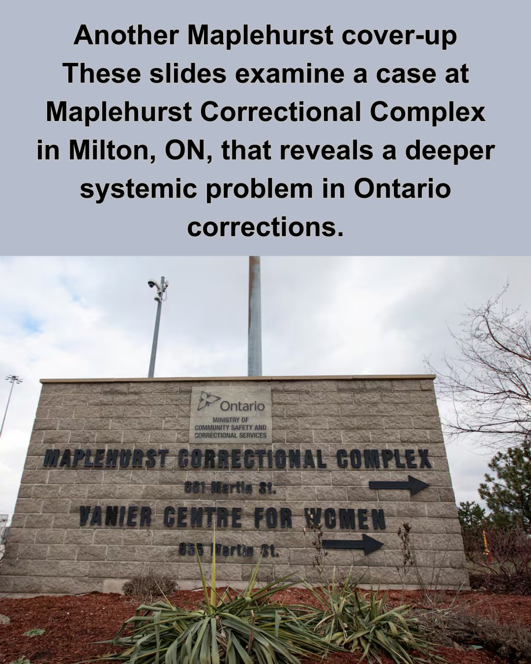 Selective visibility in corrections—the deliberate absence, loss, or withholding of evidence when institutional conduct is questioned.
This is not an administrative error or a technical failure. It is a pattern that shields the institution from scrutiny while obscuring the lived realities of prisoners.
When surveillance disappears, so does accountability. This selective visibility undermines transparency, distorts the truth, and creates conditions where harm can occur without consequence. For prisoners, particularly those in mental health crisis, the lack of oversight is not abstract; it directly affects safety, dignity, and the likelihood of intervention rather than punishment.
Understanding this pattern is essential. Without transparency, corrections cannot be trusted to protect those in its care, and systemic failures are allowed to repeat under the guise of compliance and control.
