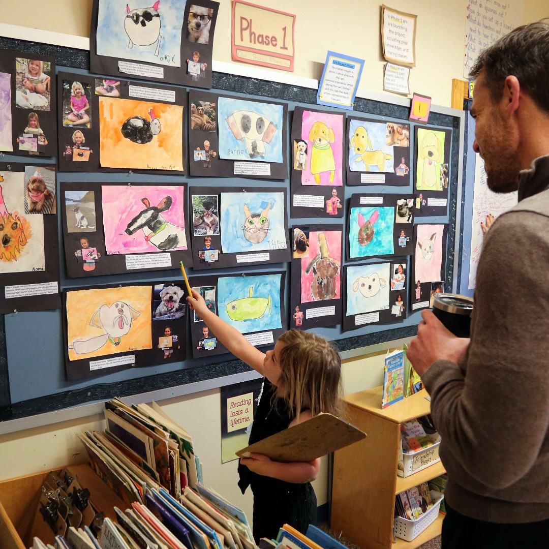 Our Kindergarten Dragons wrapped up their first project culmination of the year with energy, confidence, and big learning! Exploring Pets 🐶, Playgrounds 🙂, and Bikes 🚲 , students welcomed families and guests to share just how much they researched, discovered, and created along the way. From thoughtful explanations, impressive art, and hands-on displays, their hard work truly wowed the room.
Congratulations to our curious Dragons and the Kindergarten teaching team! #DukeSchool #ElementarySchool #Kindergarten #OnlyAtDukeSchool #Durham #PrivateSchool #IndependentSchool #DurhamSchool