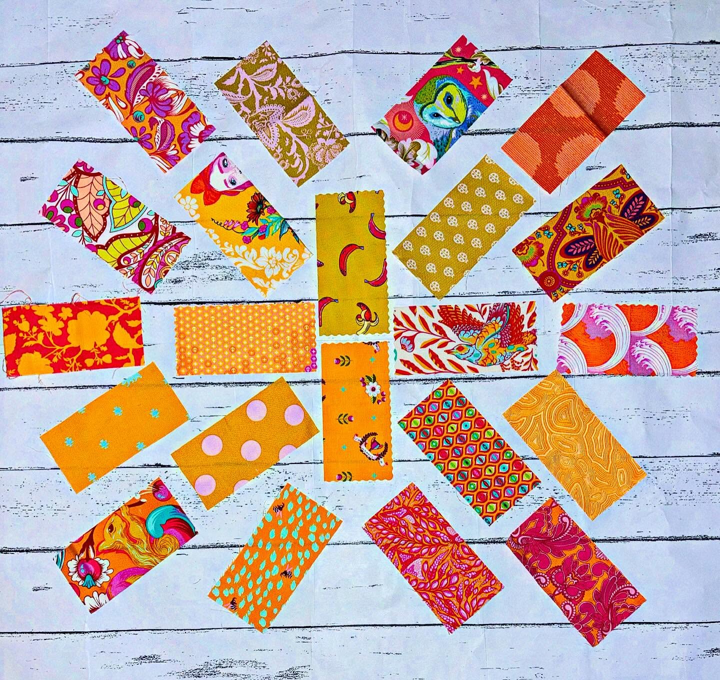 Sunshine on a cloudy, is there anything better?!
#fabriclove #tulapink #fabricstash #quiltersofinstagram #igquiltfest