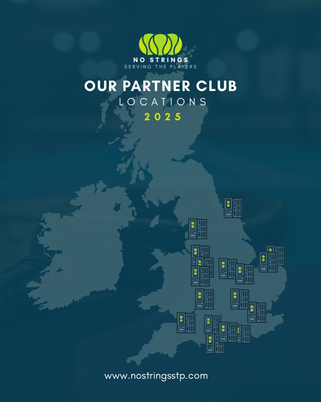 What a 2025! Our automation service has grown massively across the country this year, and 17 new clubs are now generating significant additional revenue with our Padel Partner Pro and Courtside Classic ranges.
Here’s to even more expansion and innovation in 2026!
Become a partner club: we can support you to elevate your players experience. On the court.
#PadelClub #PadelBusiness #PadelGrowth #ClubManagement #SportsInnovation #PadelUK #PadelPro #PadelLife #RacketSports #SmartSports #padel #automation #padelautomation #padelrent #tennis #tennisvending