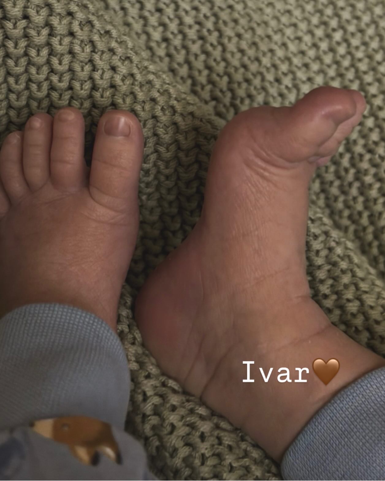 Grattis till vår Frida och Nils, Ivar är här 🤎