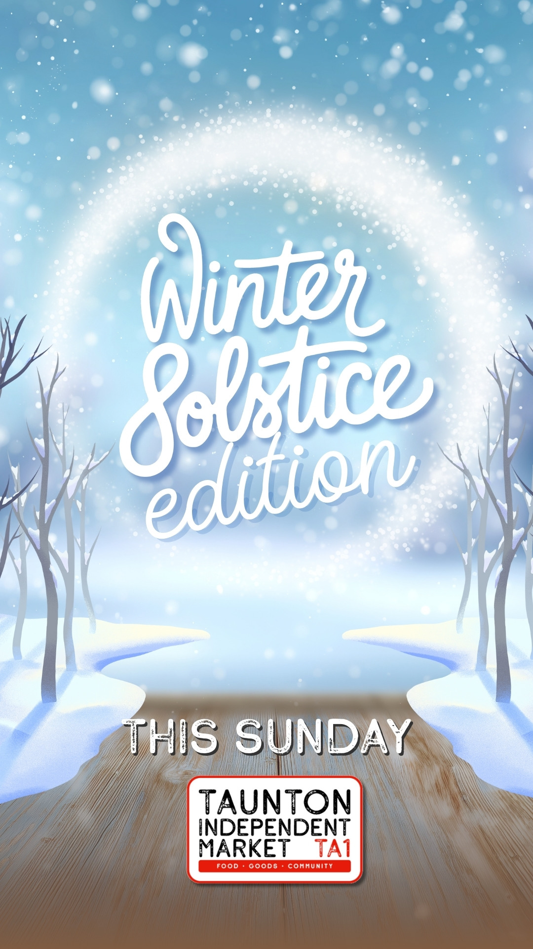This Sunday’s special Winter Solstice edition of the Taunton Independent Market is a brilliant chance to shop locally in Taunton, supporting independent traders while picking up unique, last-minute Christmas gifts. ❄️✨🎁
As the final Christmas market before the big day, it’s the perfect excuse to explore the whole town, enjoy its shops, cafés and festive atmosphere, and keep your Christmas spending local.