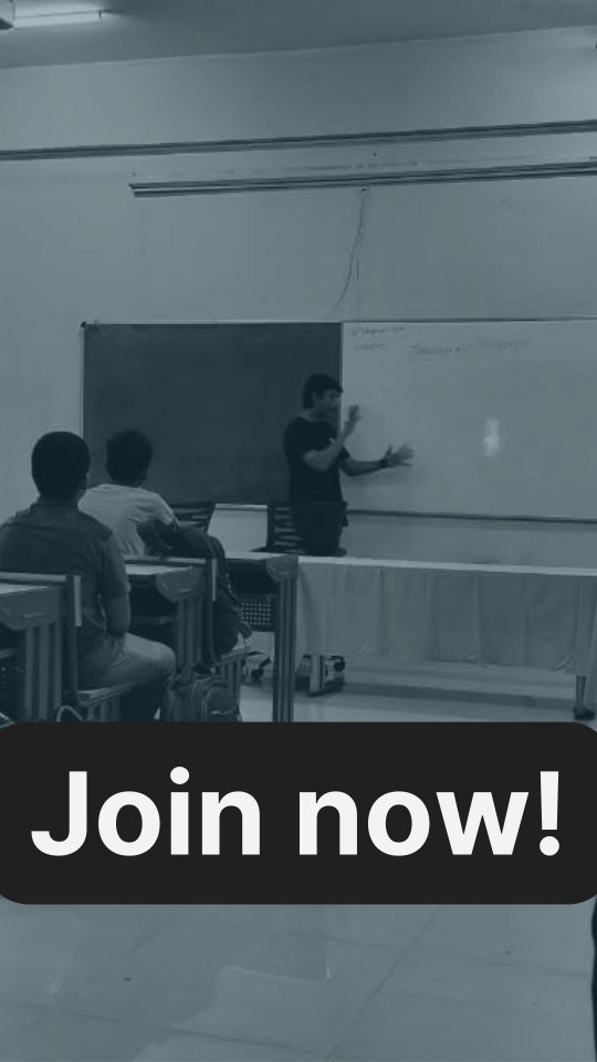 Our full-length programs are special.
• 10 months of intensive learning
• Personalised learning plans built on data-backed learning audits
• Batches designed according to learning goals - NOT marks
• Batch of 10 ensures personalised attention
• 1:1 Mentorship with a dedicated mentor allows for low risk + high returns
• Weekly assessments + even DAILY assessments keep learners on track
All for ₹5000 per month!
And if you are an UNDERGRADUATE STUDENT, you get all this for ₹13,500 this semester!
Don't waste time!
DM "Learning Audit" for a FREE, Detailed Learning Audit!
#cbse #icse #ssc #college #pcmb #science