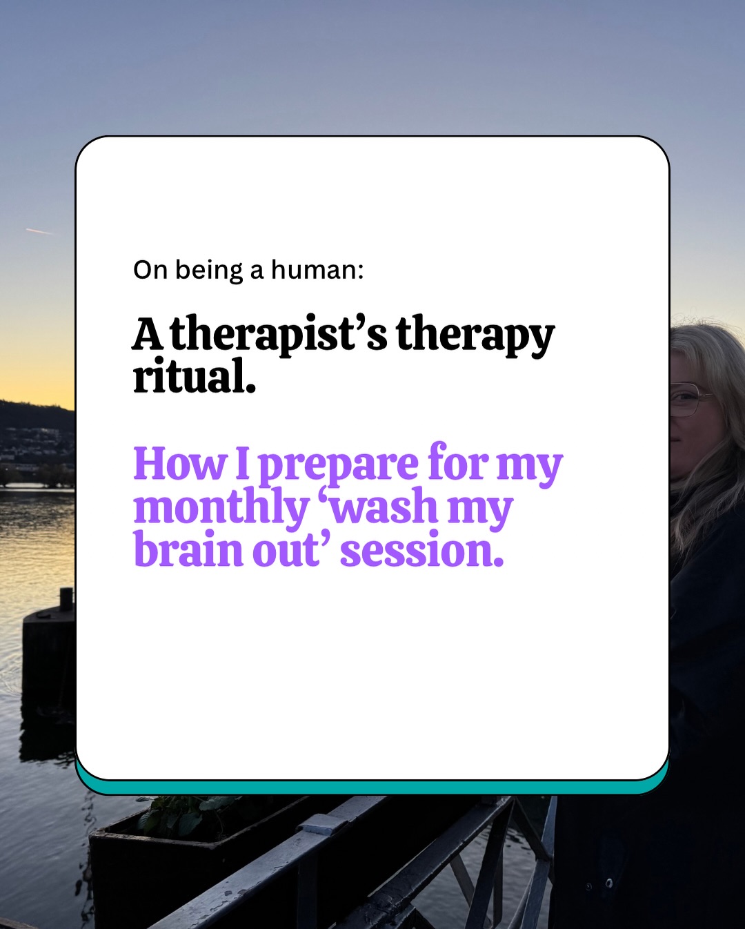 I saw some insta-therapists sharing their personal therapy rituals recently and loved the insight into their process. So with that inspo, here’s how I prepare for a session with your grandtherapist ✨
#therapistthoughts #queer #neurodivergent #chronicallyill #therapy