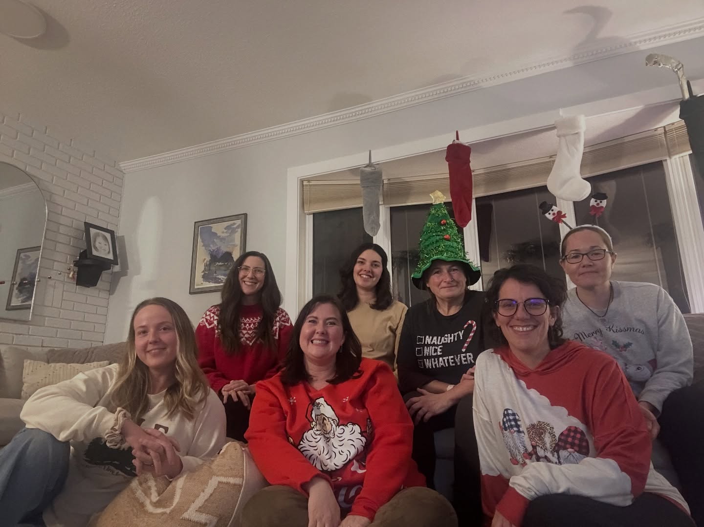 Not your regular therapists…fun therapists 😉.
Happy holidays from all of us at Talking Helps Heal (including those not pictured here). Whether you feel high or low, celebrate or don’t, are having the best year or the worst year…we hope you have some moments of peace, rest, and love this season. @talkinghelpsheal #counselling #holidays #holidayparty