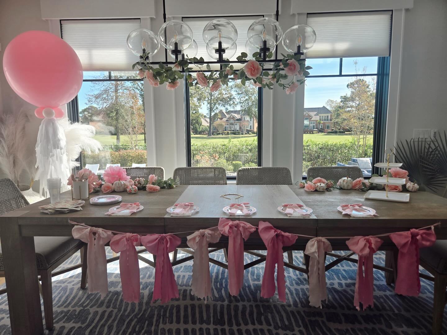 Birthday decorations for the sweetest 13 year old! ✨🎀🩰🪻