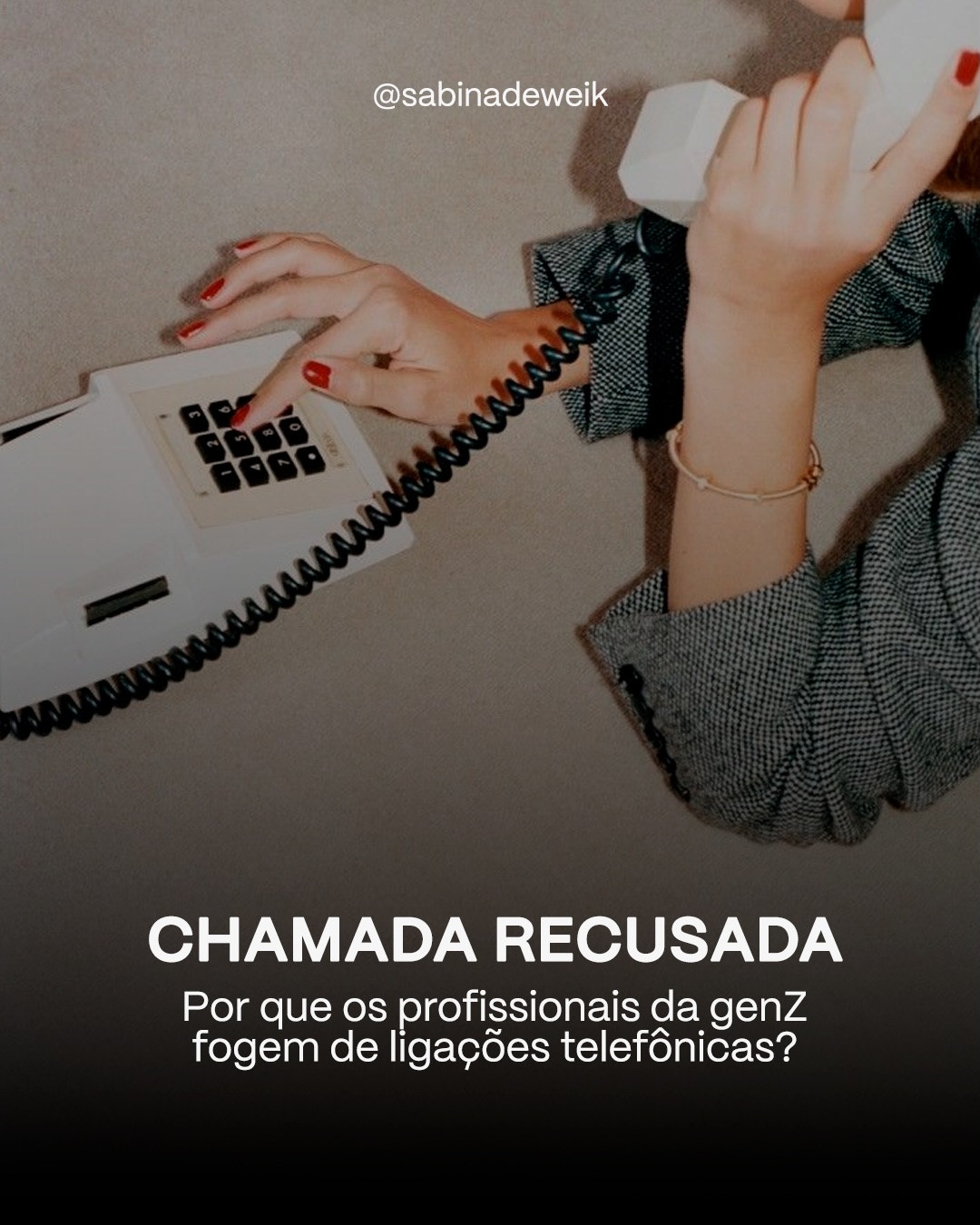 Você já deve ter percebido este novo choque no mundo de trabalho. 📵
Enquanto chamadas telefônicas ainda representam agilidade para alguns, para outros, elas significam interrupção, ansiedade e perda de controle do tempo, ansiedade e perda de controle do tempo.
Em um mundo de trabalho cada vez mais multigeracional, o desafio não é escolher um lado, e sim criar acordos claros e redesenhar práticas que façam sentido para todos.
Como sua equipe está lidando com essas diferenças?
Entre em contato aqui pelo Instagram ou pelo meu site para levar esta conversa para a sua empresa. O link está na bio do perfil! 📲
#trabalho #futuro #coolhunting