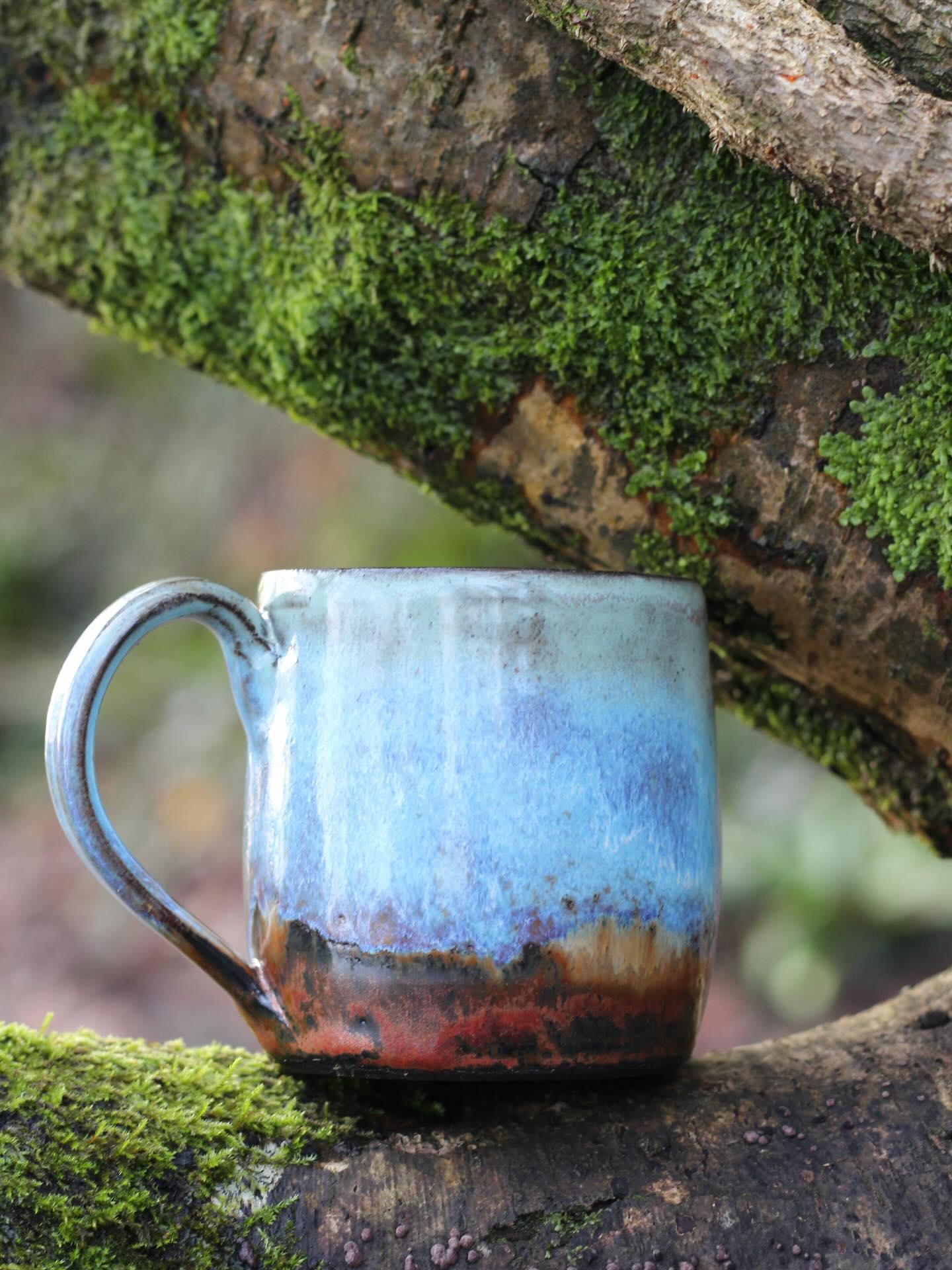 Here’s my winter surprise mug. I’m loving designing these seasonal mugs - I really hope everyone who has trusted me to deliver a surprise mug which encapsulates the feel of the season loves them too. Also loving taking them out into the world for their photoshoot - this winter light is exactly what I tried to capture in mug format #jenmakespots #seasonalsurprisemugsubscription #wintermug #stwerburghs #bristolpotter
