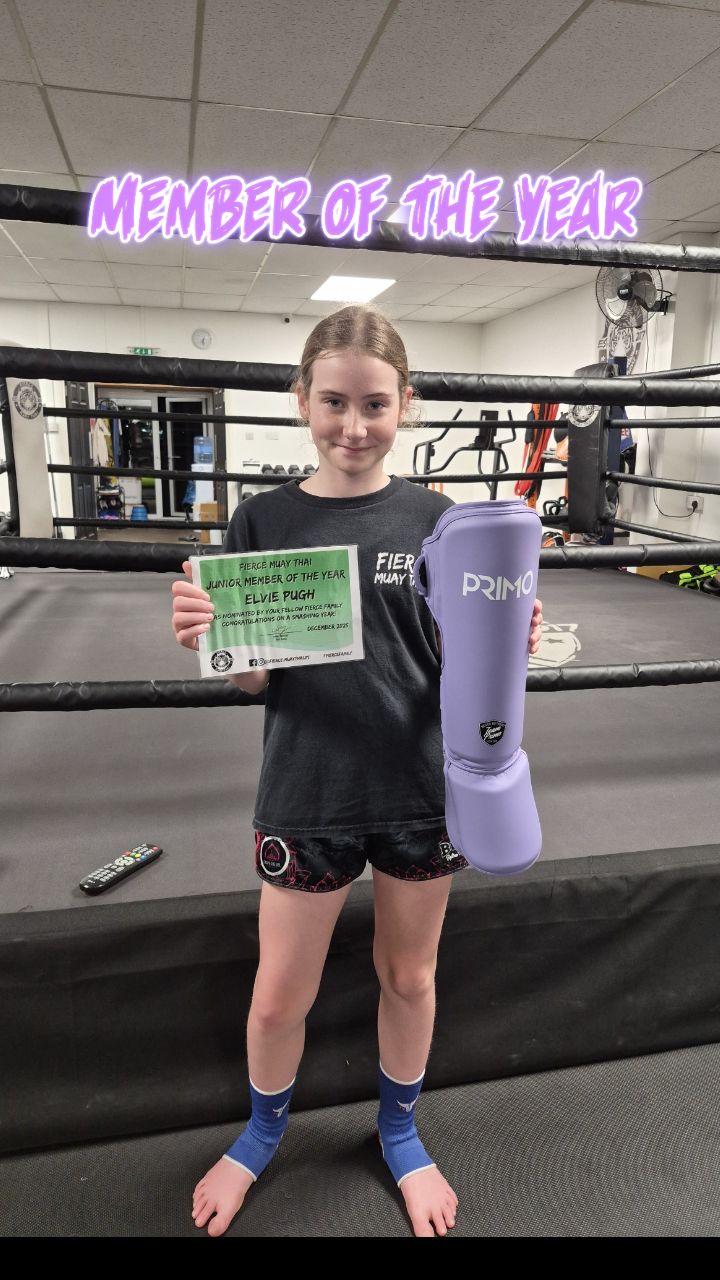 The #FierceFamily votes have been counted and by unanimous decision our 2025 ๐
๐ช๐ฃ๐๐ค๐ง ๐๐๐ข๐๐๐ง ๐ค๐ ๐ฉ๐๐ ๐๐๐๐ง is... Elvie aka "Little Phoenix" @pughpugh_fmt
It's great to see Elvie recognised, as she's a quiet one in training but she always shows up, often pushing others to their limits and this should be a well earned boost of confidence to match her ability.
Huge well done Elvie, enjoy training in your new @primo_fightwear shinpads๐ช๐ผ
Also well done to our other nominees @kasper_fmt , @livfmt , Luca, Mario and Ione๐๐ผ
Thanks to our sponsors @muaythairoyalty and @highscorearcades for supporting the @fmtjuniors future journey๐
#muaythaifighter #muaythai #memberoftheyear #femalefighter