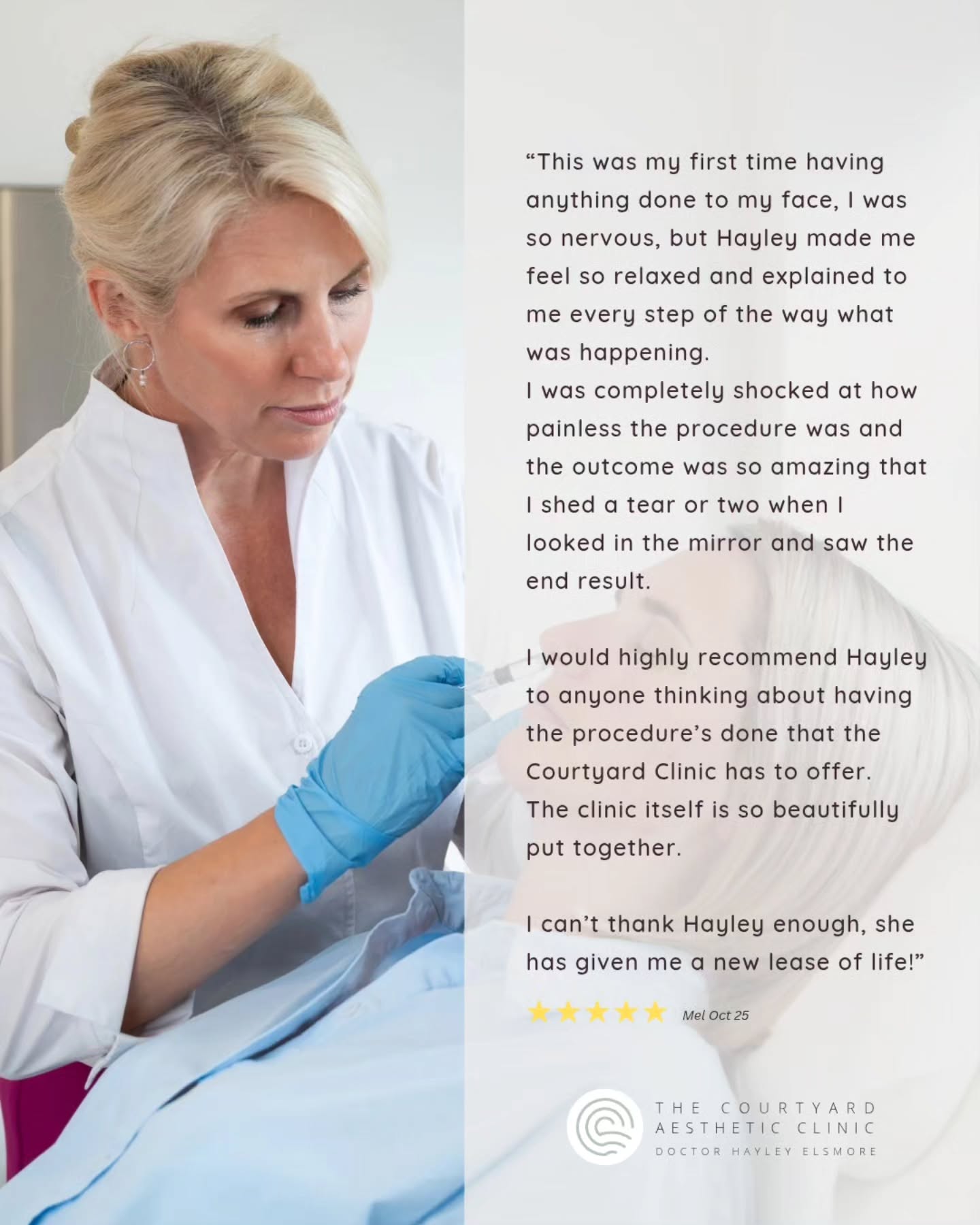 "I can't thank Hayley enough, she has given me a new lease of life!" ✨️
#reviews #testimonial #feedback