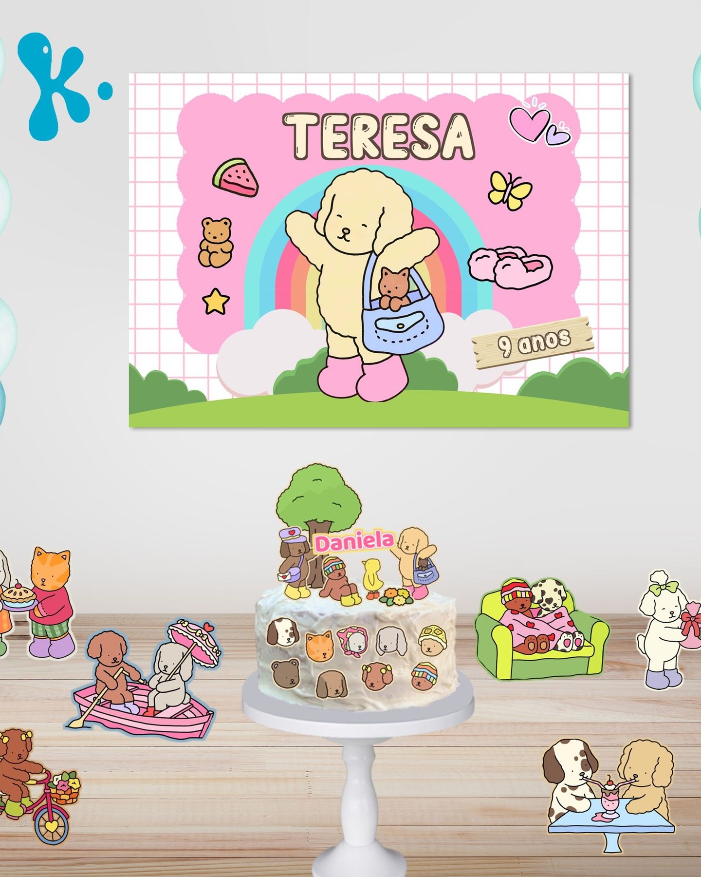 ✨ Uma festa cheia de ternura com os personagens mais fofos da Bobbie Goods!
O nosso Kit de Festa Básico já vai prontinho a usar: inclui cartaz, topo de bolo e figuras decorativas lindas para transformar qualquer cantinho num mini-mundo encantado. 💖🎂
Ideal para quem quer um efeito wow sem complicações!
🧸 Personalizamos com o nome e a idade
📦 Envio para todo o país com tracking
📲 Amostra digital antes da impressão
🌈 Link na bio para encomendar ou envia-nos mensagem!
⠀
#bobbiegoods #festainfantil #decoracaodefestas #kidsartportugal #festapersonalizada #kawaiiportugal #festakawaii #aniversariodemenina #decoraçãodefesta #kitdefesta #sohumbolinho