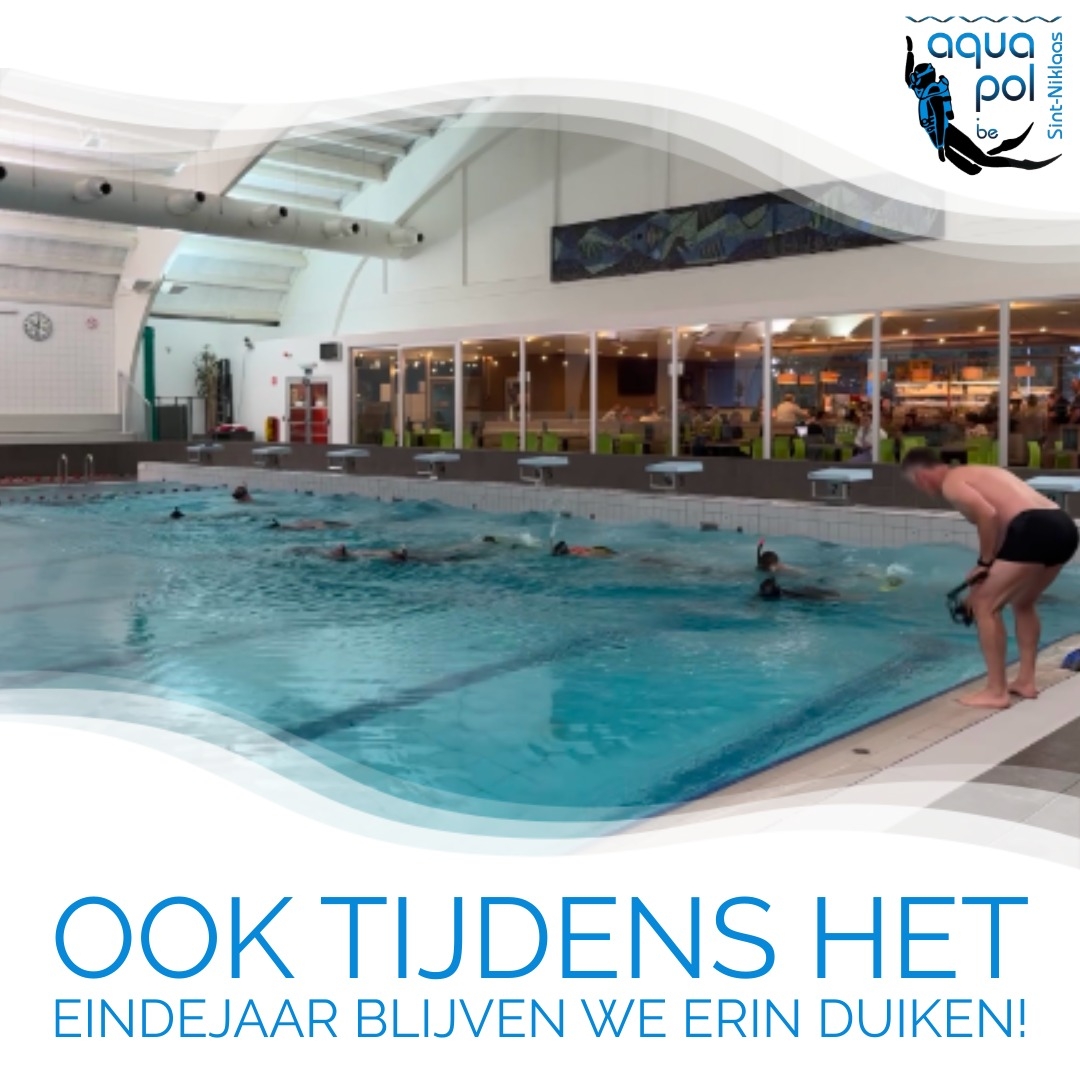 Zoals altijd blijven we trainen tijdens de Kerstvakantie! Afspraak op 23 en 30 december om 21.00 uur in de hal van het Sinbad! #SportersBelevenMeer #9100 #Duikinhetavontuur