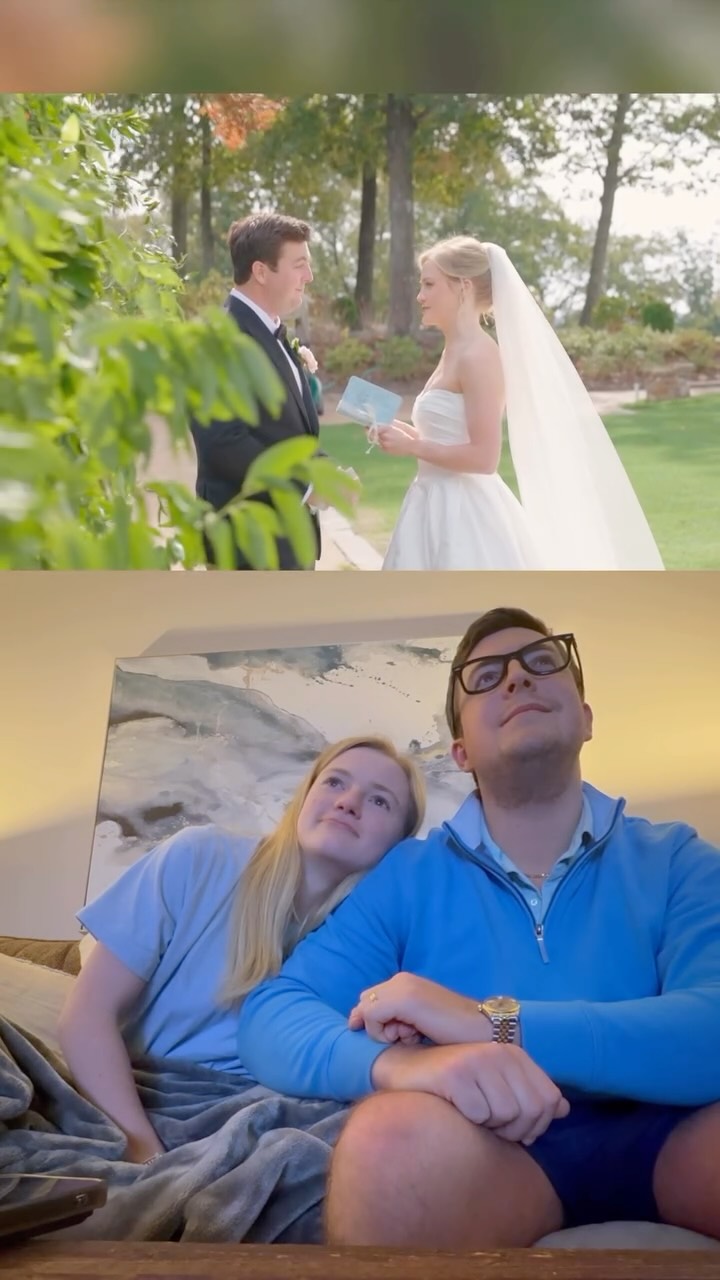 The only day better than your wedding day is film gallery delivery day! And honestly? The only thing sweeter than delivery day is watching you relive your story for the very first time.. every smile, every tear, every “oh my gosh, I forgot about that!”
Julie and Parker added on our Dad Cams to their wedding collection, which lets your guests film the day through their eyes and their friends and family took that job and UNDERSTOOD THE ASSIGNMENT 😂 Their bridal party interviewed virtually EVERY guest to send a congratulations and went above and beyond with their footage. Getting to surprise them in their highlight film with those heartfelt guest interviews was truly the BEST!!
I loved when Julie said, “I love how it cuts back and forth!” (from my camera angle to the guest POV). It makes it feel lived-in, like a home movie that only gets better with time. THAT is exactly why I’m obsessed with this add-on. It brings a layer of nostalgia and realness that you simply can’t recreate with just digital footage.
As a documentary-style wedding videographer, my heart is in capturing your day exactly as it felt. I want you to press play and be transported right back into the emotion. Julie & Parker, thank you for filming your reactions and letting me be part of this moment with you. Seeing you feel your day all over again is the core of why I do what I do.
This is the heartbeat of Chelsey K Films. 🎥💛
#ChelseyKFilms #WeddingVideographer #WeddingFilmReaction #DocumentaryWeddingFilm #DadCam #GuestPOV #HuntsvilleWeddings
