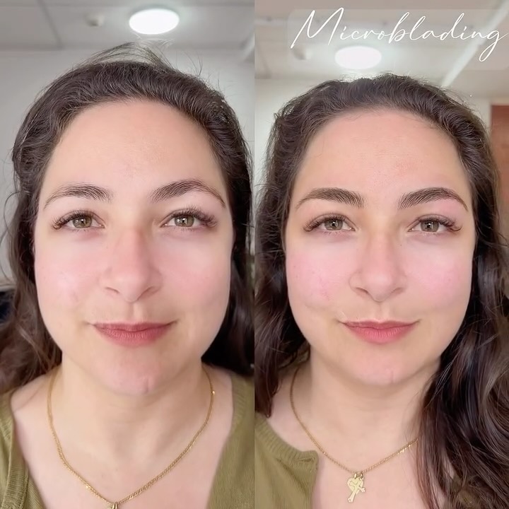 #microbladingeyebrows to correct the brow shape, rebalance and filling the gaps between brows💪💪
Last job of the day for this beautiful lady❤️
#wellington #eyebrowcosmetictattoo #semipermanentmakeup #wellington