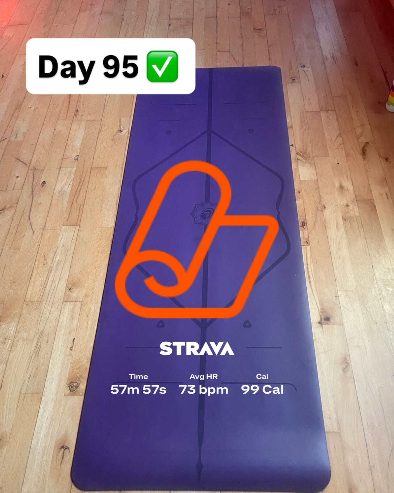 Day 95 ✅
Morning yoga, steady breath, almost there. 🎄
#100withkathyoc #100daysofmovement
#accountabilitycoach #accountability