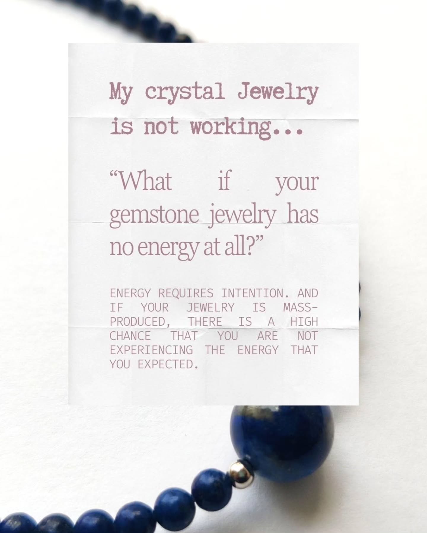 Slow Jewelry: Mindfully sourced, intentionally designed, and hand crafted with precision.
So which one do you want to wear?
Factory made or slowly crafted.