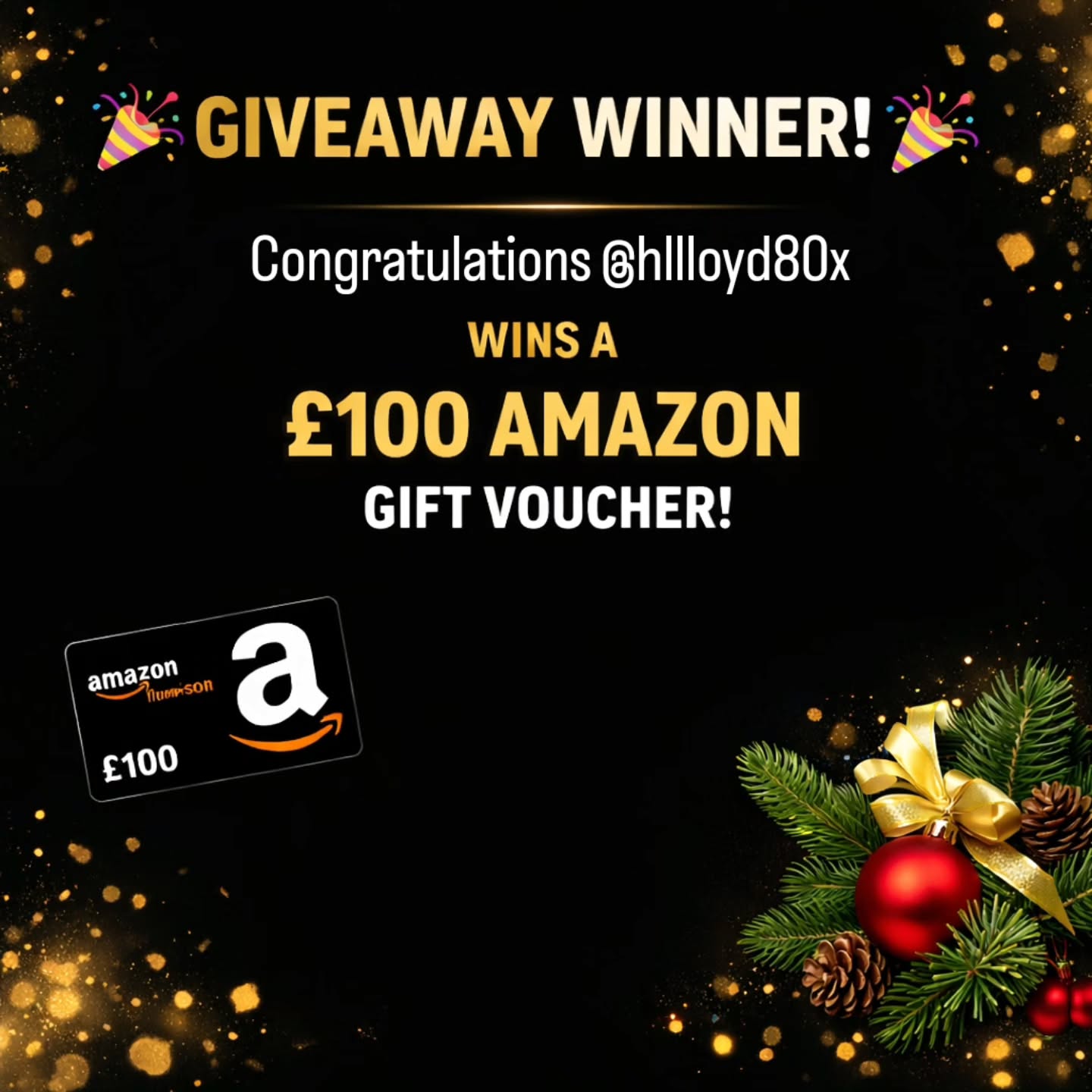 🎉 GIVEAWAY WINNER 🎉
Congratulations to @hllloyd80x
Our £100 Amazon Gift Voucher has now been won!
A huge thank you to everyone who entered and supported Frametek — we really appreciate it.
Keep an eye out for more updates and future giveaways 👀
— Frametek