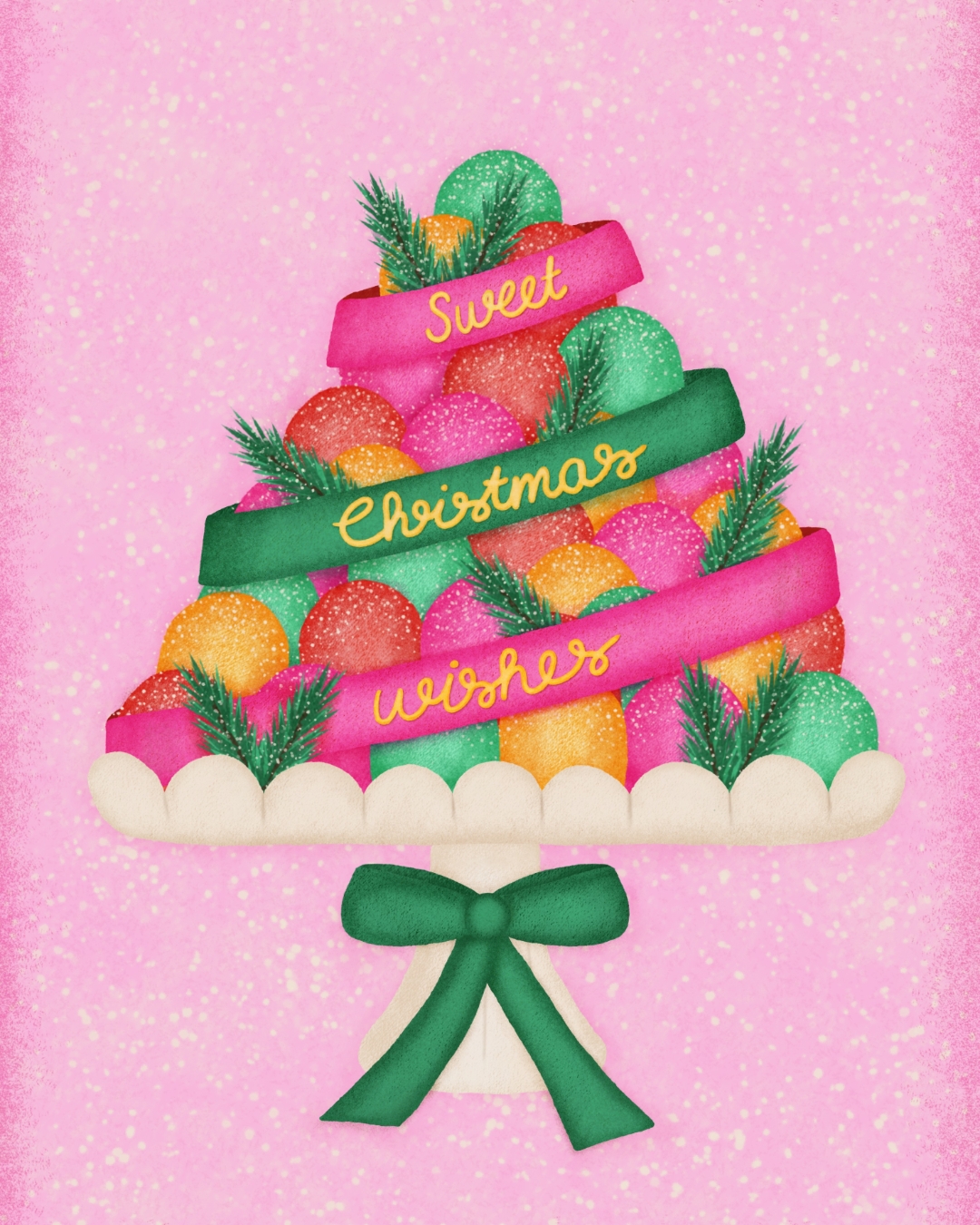 Another illustration for the Holiday Hodge Podge art challenge. This time the prompt was: Sugar Plum Treats
Thank you for hosting this challenge and coming with such inspiring prompts:
@irisandsea
@whimandjoy
@kateclayillustration
@carlywattsart
@rosebudstudio
#holidayhodgepodge25 #christmas #illustration #greetingcard #freelanceillustrator #drawingchallenge #artchallenges #drawingchallenge25 #illustration #surfacedesign #holidaychallenge #artist #happyholidays #artistsofinstagram #artwork #artlife #artlovers #artistic #seasonsgreetings #holidayart