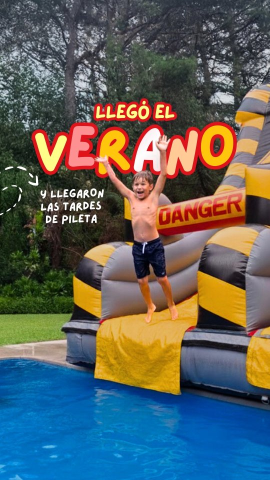 ☀️ Llegó el verano… y con él, las tardes de pileta más divertidas.
Y este año las arrancamos con TODO 👉🏽
Vos ponés la pileta…
💛 Nosotros armamos la tarde perfecta.
📲 Escribinos y reservá tu fecha de verano.
\#verano #verano2025 #juegosacuaticos #inflables #inflablesacuaticos juegosdeagua fiestadelaespuma