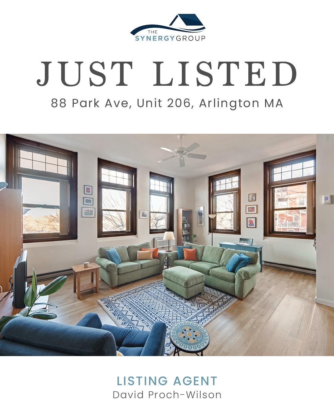 ✨JUST LISTED✨
📍88 Park Ave, Unit 206, Arlington MA
1 BD I 1 BA I 1,150 SF I $659,000
• Exceptional residence at the coveted Locke School Condominiums in Arlington Heights
• This desirable corner unit welcomes natural light through oversized transom topped windows
• 11’+ ceilings in the living room
• 10‘+ ceilings in the dining area
• The kitchen is complete with an electric range, butcher block countertop and a prep sink
• Amenities include in-unit laundry, lower level storage, and a deeded parking space
OPEN HOUSES
🗓️ Saturday December 20, 12-1:30 PM
🗓️ Sunday December 21, 12-1:30 PM
LISTING AGENT
👤 David Proch-Wilson
📲 617-763-4771
✉️ David@TheSynergyREgroup.com
Link in bio for more info!
.
.
📷 @nemo.a_louisjean_media
.
.
.
#condo #1bedroom #highceilings #transomwindows #exposedbrick #arlingtonmarealestate