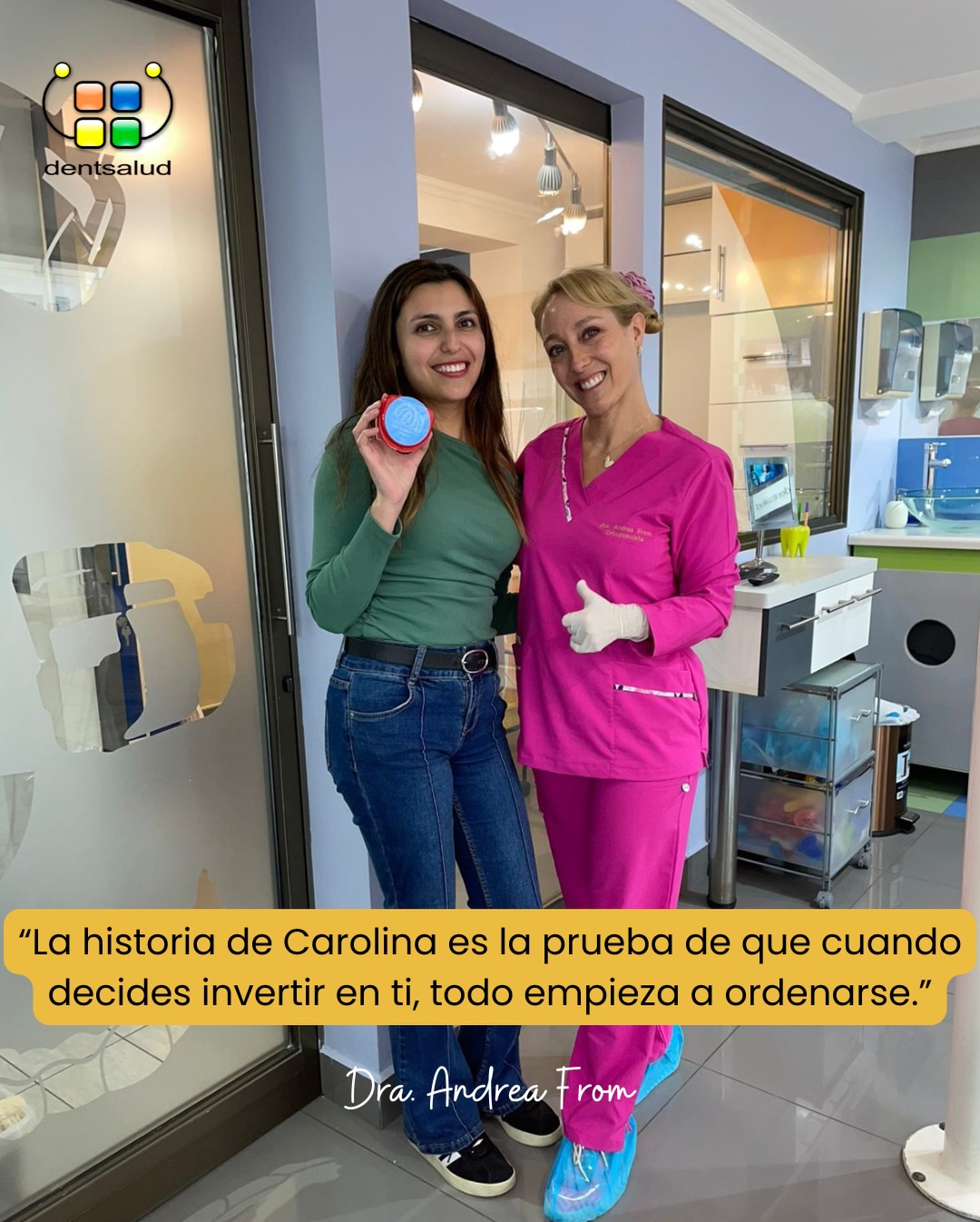 Acompañar procesos como el de Carolina es una de las partes mas lindas de mi trabajo 🥰
Si quieres transformar tu sonrisa con un plan pensado para ti, te espero en Dentsalud para una evaluación 100% personalizada ✨
Agenda a través de nuestra web / link en la biografía, si tienes dudas puedes escribirnos por md !
Feliz Sábado, Dra Andrea From 🦷✨
#odontología #vinadelmar #brackets #concon #renaca
