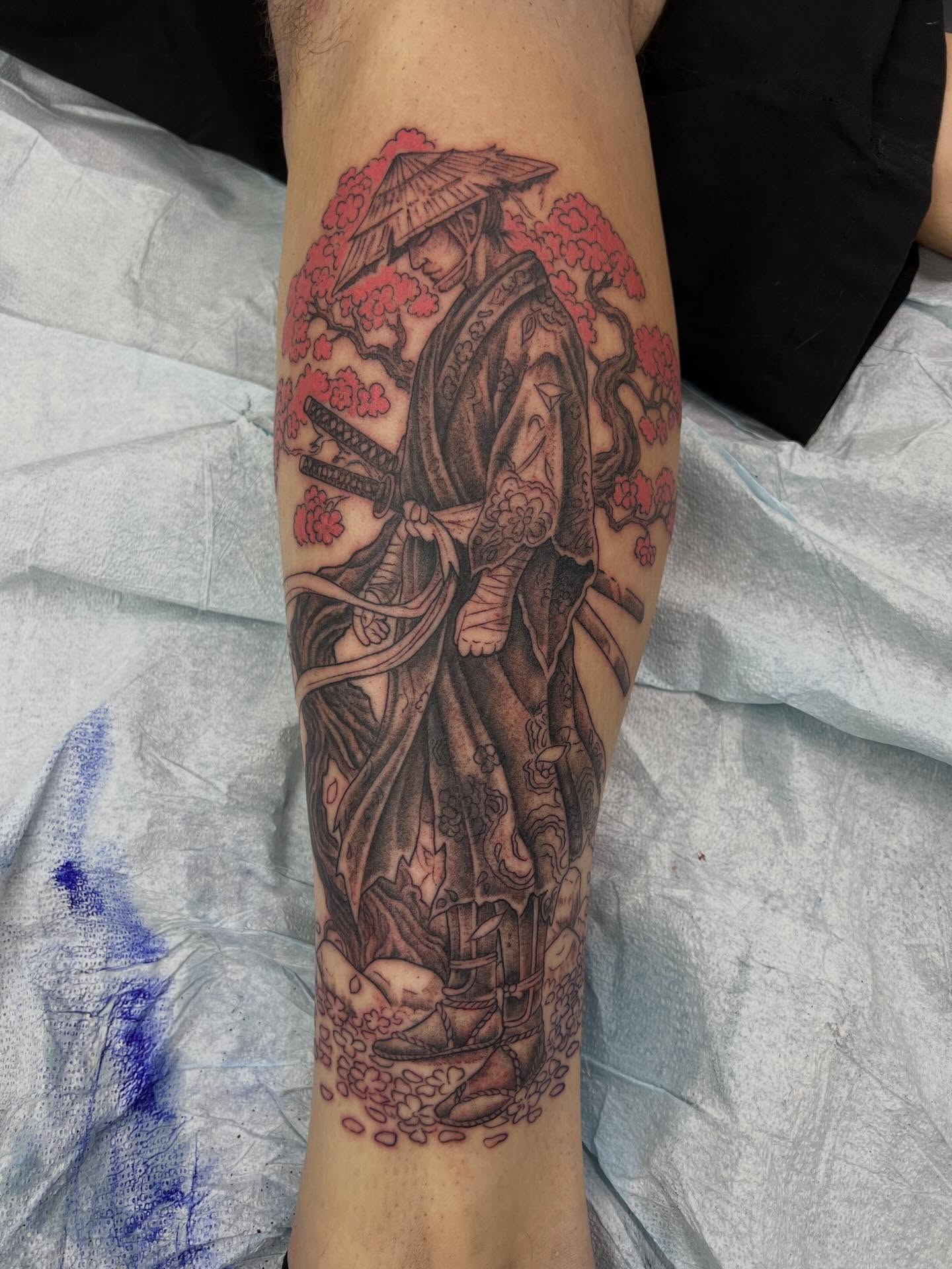 Another work in progress… been blessed with starting some super cool ones this past week… #tattoo #tattoos #japanesetattoos #workinprogress