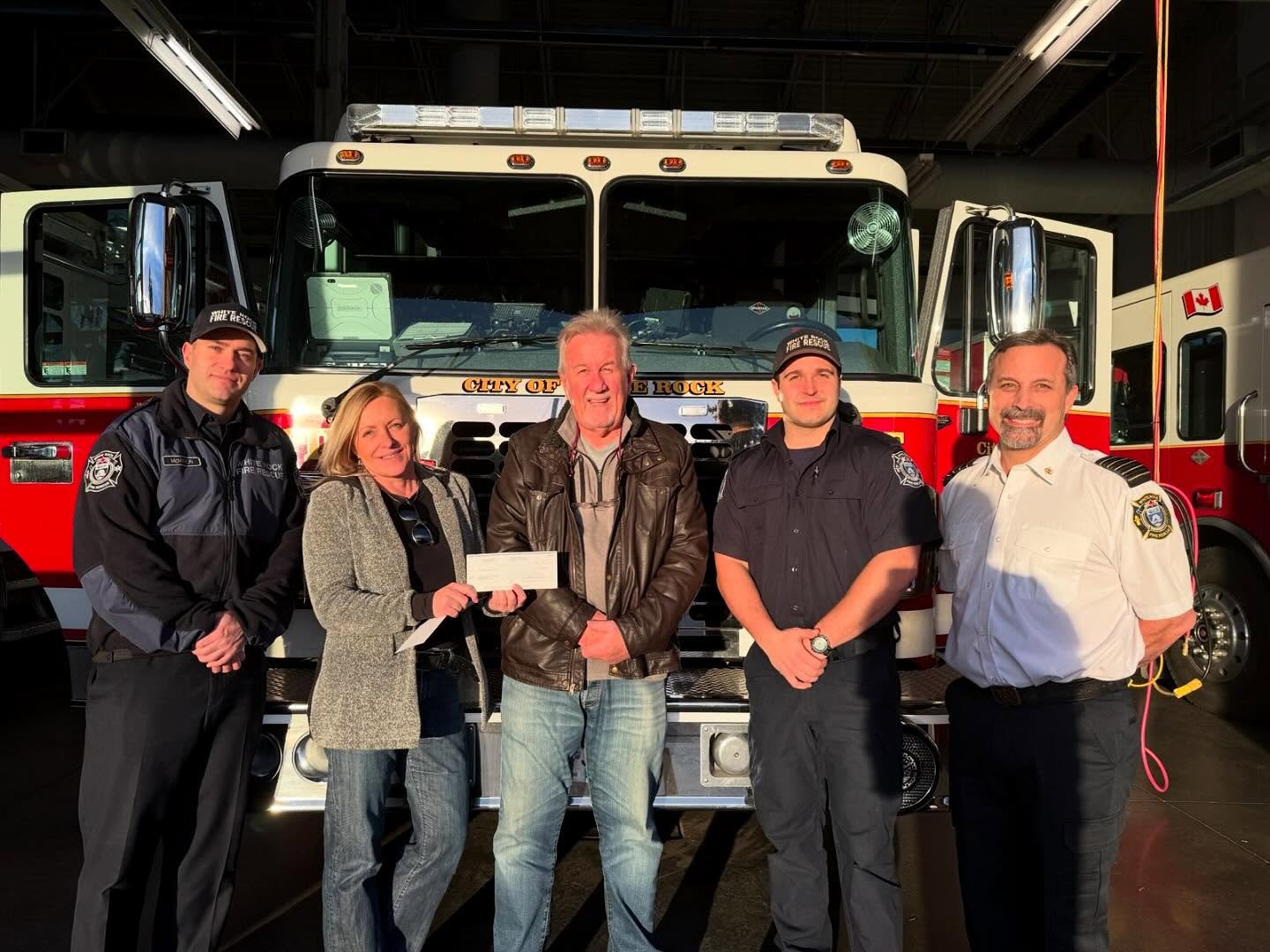 A huge thank you to the White Rock Elks #431 for stopping by the hall with a $1000 donation to our charity. We aren’t able to do the things we do without the help of organizations like the Elks so it’s very much appreciated. Please reach out to us if you or your organization would like to make a donation. Happy Holidays!