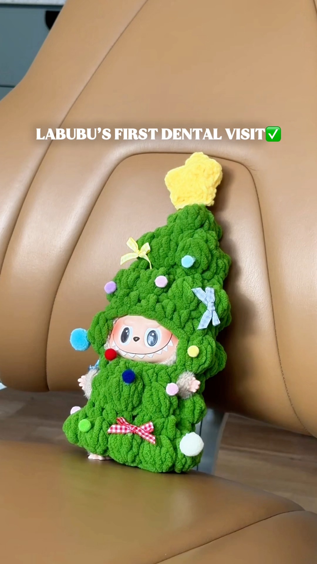 POV: Labubu's first dental visit and we're officially Labubu certified 🦷✨