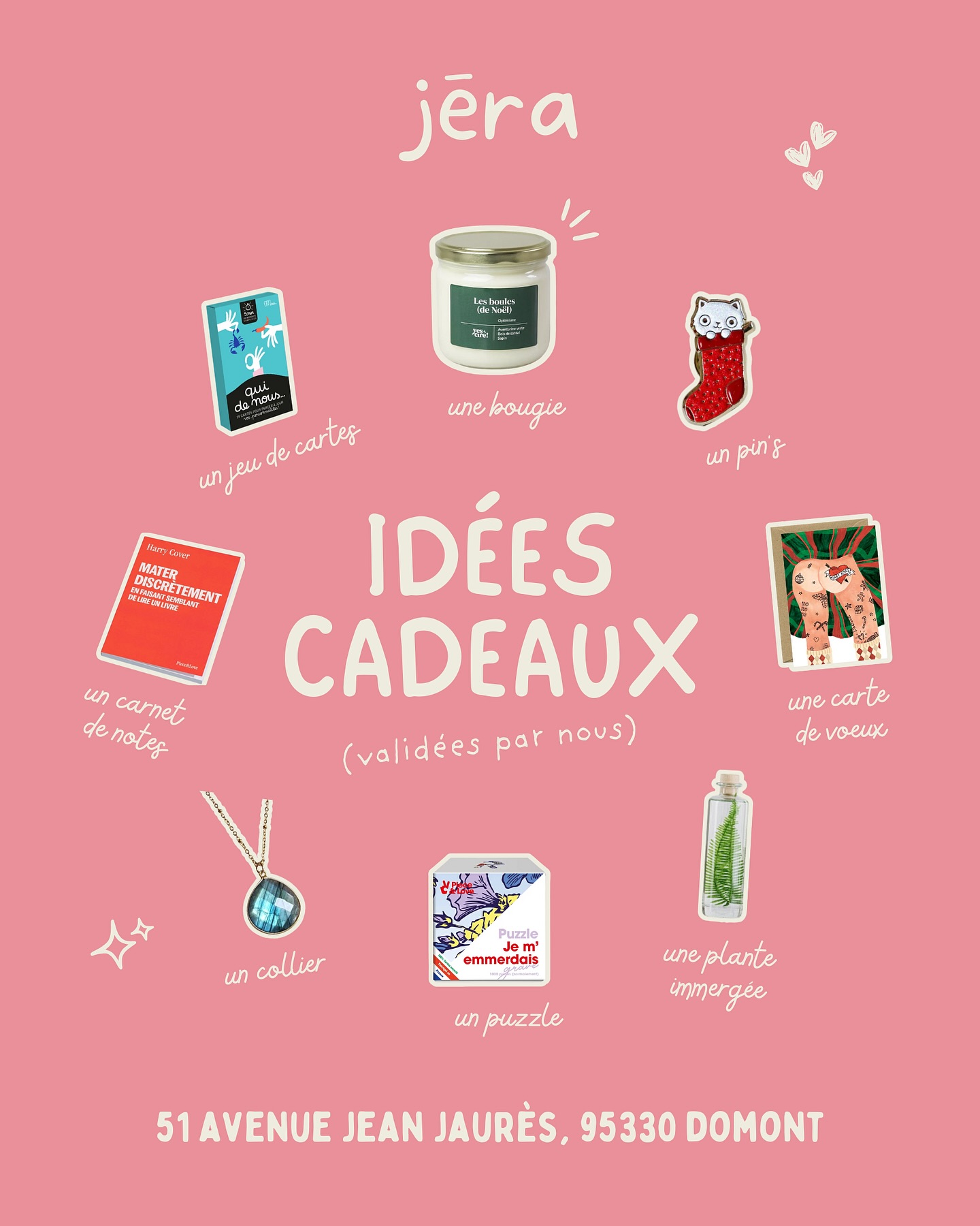Parce qu’à Noël, faire plaisir, ça devrait toujours être simple 🫶🏼
On vous a préparé une sélection d’idées cadeaux sélectionnées avec soin 💚
Spoiler alert 👉🏼 vous ne trouverez aucune plante dans cette sélection 😌
Eh oui, on propose pleiiin d’autres choses en boutique 👀
Swipez pour trouver le cadeau parfait à glisser sous le sapin 🎁
On vous donne rendez-vous demain pour une sélection d’idées cadeaux 100% végétales 🌱
#jeraplantshop #jardinerieurbaine #idéescadeaux #noel2025 #entreprisefrançaise