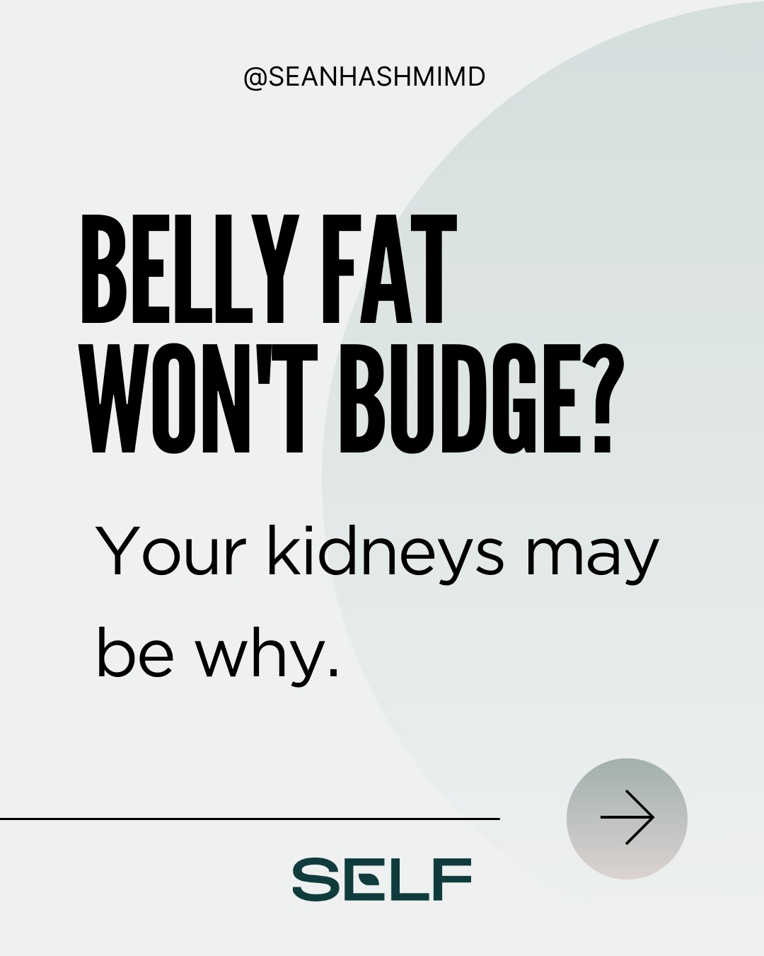 Belly fat won't budge no matter what you do? Your kidneys may be the reason — and it has nothing to do with willpower.
Your kidneys clear over 50% of the insulin in your body. When visceral fat compresses them, insulin stays elevated and your body gets locked in fat storage mode. You can diet and exercise perfectly, but you can't outrun a hormonal system working against you.
Key points from this post:
Your kidneys control insulin clearance, which determines whether you burn or store fat.
Perirenal fat (fat around the kidneys) triggers hormonal changes that cause fluid retention and bloating.
Cutting high-sodium processed foods for 1-2 weeks often leads to rapid water-weight loss, especially in salt-sensitive people.
Research cited:
Hall JE et al. Obesity, kidney dysfunction and hypertension: mechanistic links. Nat Rev Nephrol. 2019;15(6):367-385.
Puar THK et al. Morbid obesity and hypertension: The role of perirenal fat. J Clin Hypertens. 2019;21(2):232-239.
Kotsis V et al. Mechanisms and treatment of obesity-related hypertension. Clin Kidney J. 2024;17(1):i1-i14.
Cheng Y et al. The role of perirenal adipose tissue deposition in CKD. Life Sci. 2024;348:122651.
Full video breakdown on youtube: Link in bio
Save this post. Share with someone who needs it.
--
Educational content only. Not medical advice. Always consult your healthcare provider.
#BellyFat #KidneyHealth #InsulinResistance #VisceralFat #WeightLoss #MetabolicHealth #EvidenceBasedMedicine #Nephrology #HealthEducation #SeanHashmiMD