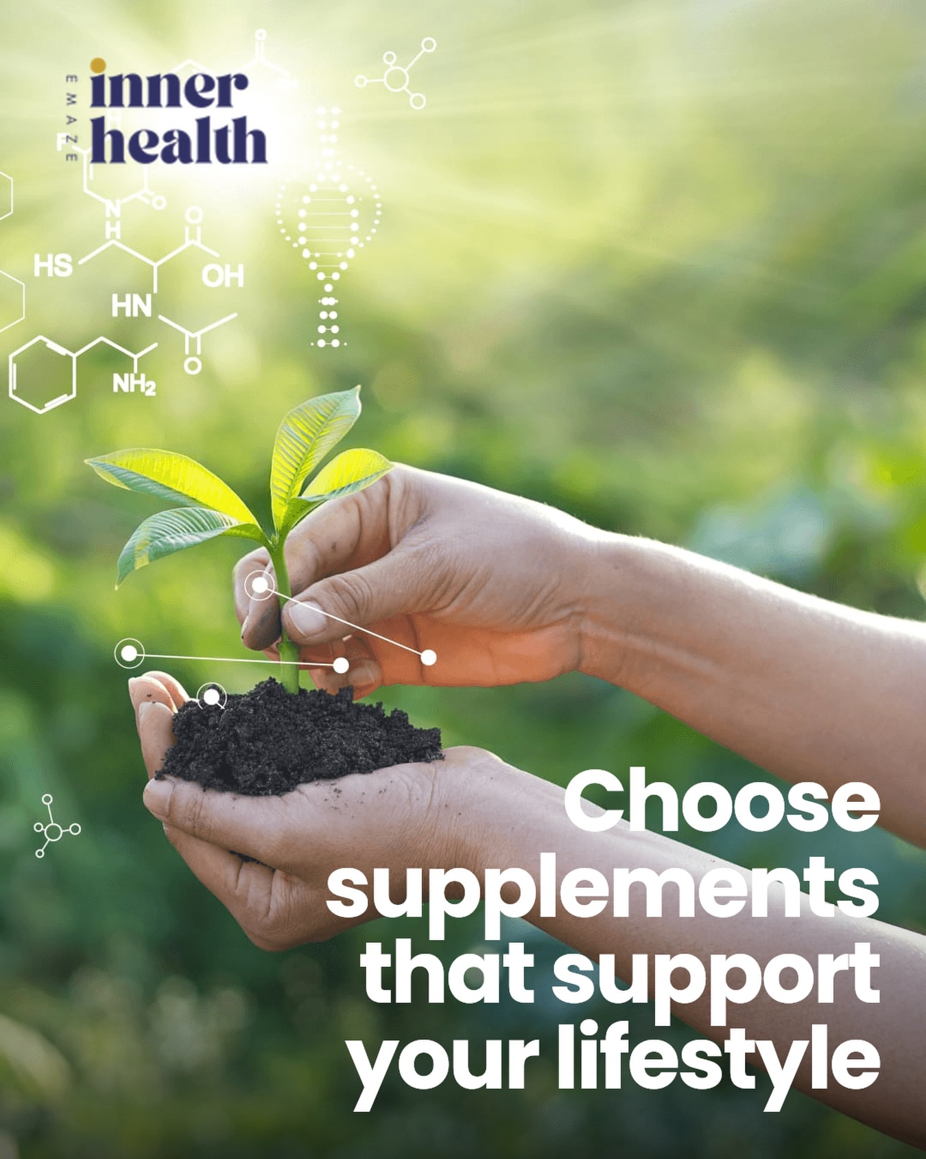 Supplements shouldn’t change your lifestyle they should support it.
Whether you’re walking daily, prioritising sleep, managing stress or simply trying to feel more energised, the right support works with your routine, not against it.
Small, consistent choices add up to long-term health.
Start prioritising your needs