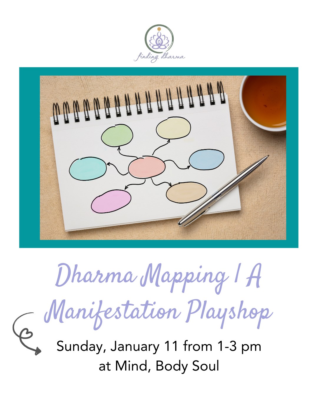 This is not a traditional manifestation workshop.
The Dharma Mappingโข Playshop is a soul-led, intuitive experience designed to help you move into 2026 with clarity, purpose, and aligned action. Rather than focusing on surface-level goals, this playshop invites you to listen deeply to what your soul is asking to create and grow.
Together, weโll create a visual Dharma Map that reflects the themes your soul is calling you to focus on in the year ahead. From there, youโll be guided to identify concrete, intentional steps that are aligned with your purpose, values, and inner truth.
This playshop also offers space to connect directly with your soulโs guidance, helping you gain clarity around any area of your life, whether thatโs work, family, relationships, creativity, emotional healing, or personal growth.
If youโre ready to build the year ahead from the inside out, I would love to guide you through this experience.
Link in bio or on my website www.finding-dharma.com .
#findingdharma #dharmamapping #SoulLed #ManifestationWorkshop #PurposeDriven #ClarityAndPurpose #InnerGuidance #PersonalGrowthJourney #AlignedAction #MindBodySoul #IntentionalLiving#manifestation