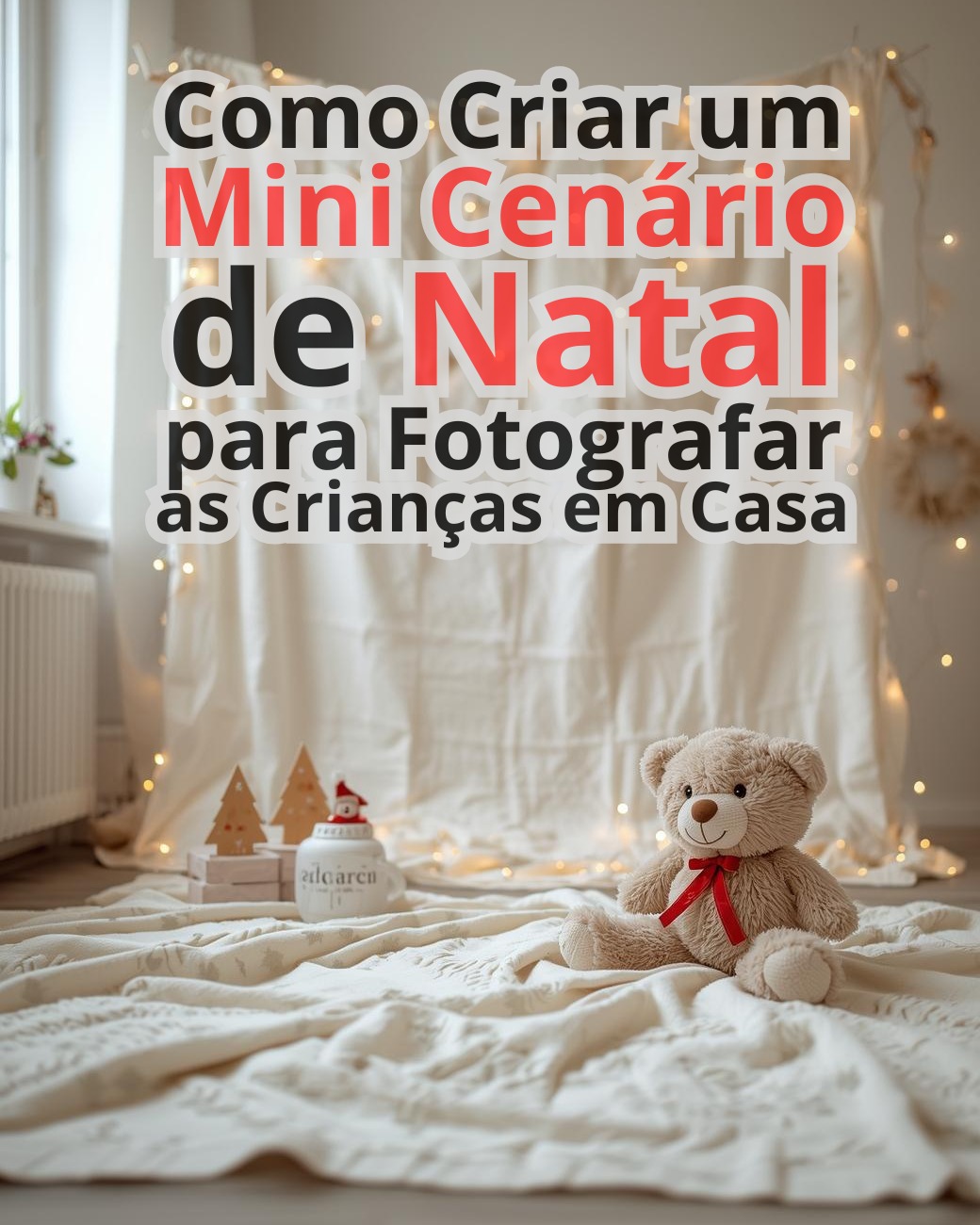 Não é preciso um estúdio para criar memórias bonitas de Natal ✨
Com uma manta branca, luzes de cordão, dois elementos KidsArt e um peluche, consegue criar um mini cenário de Natal em casa e fotografar as crianças com calma, conforto e sorrisos verdadeiros 🎄🤍
As melhores fotos não são as mais produzidas.
São as que captam o momento, a expressão e o ambiente real da família.
No blog explico passo a passo como montar este cenário simples, mesmo com pouco espaço.
👉 Leia o artigo completo no blog KidsArt
#NatalEmCasa #FotografiaInfantil #CenárioDeNatal #MemóriasDeInfância #KidsArt #NatalComCrianças
