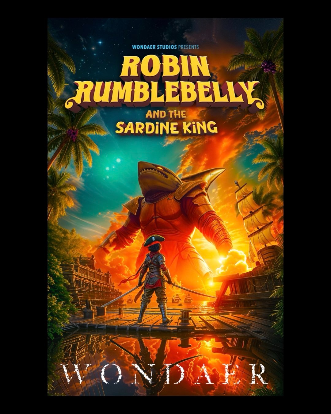 Our very first book is here! 🏴☠️📚
Robin Rumblebelly and the Sardine King is now available in all formats on Amazon & Audible—and you can read Interactive Part 1 in the Wondaer app.
Adventure awaits! 🌊✨