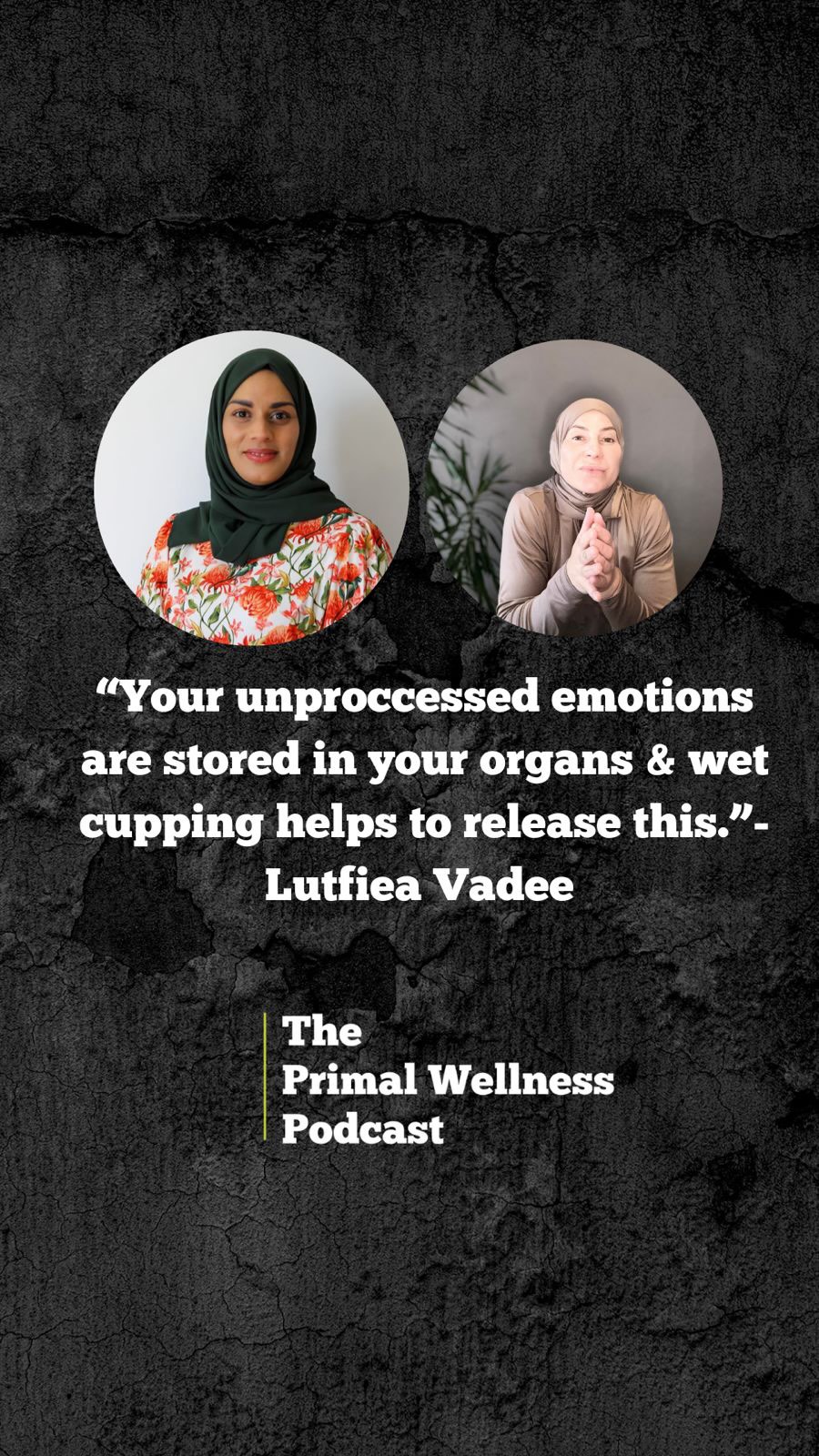 Your emotions don’t just live in your head. n Chinese medicine, they’re stored in the organs.
Anger. Grief. Fear. Worry.
Each one has a physical home -and when those emotions go unprocessed, the body keeps the score.
In this episode of The Primal Wellness Podcast, Jess sits down with Lutfiea Vadee - holistic healing practitioner to unpack how emotional health, hormones, and the body are deeply connected.
This isn’t about “energy talk.” It’s about understanding why stress shows up as fatigue, inflammation, burnout, and hormonal chaos.
🎙 Episode 4 airs Tuesday at 7am
Watch on Youtube- link in bio
Save this. Share it.
And tune in if you’re ready to understand your body instead of fighting it.
#primalwellness #cupping
