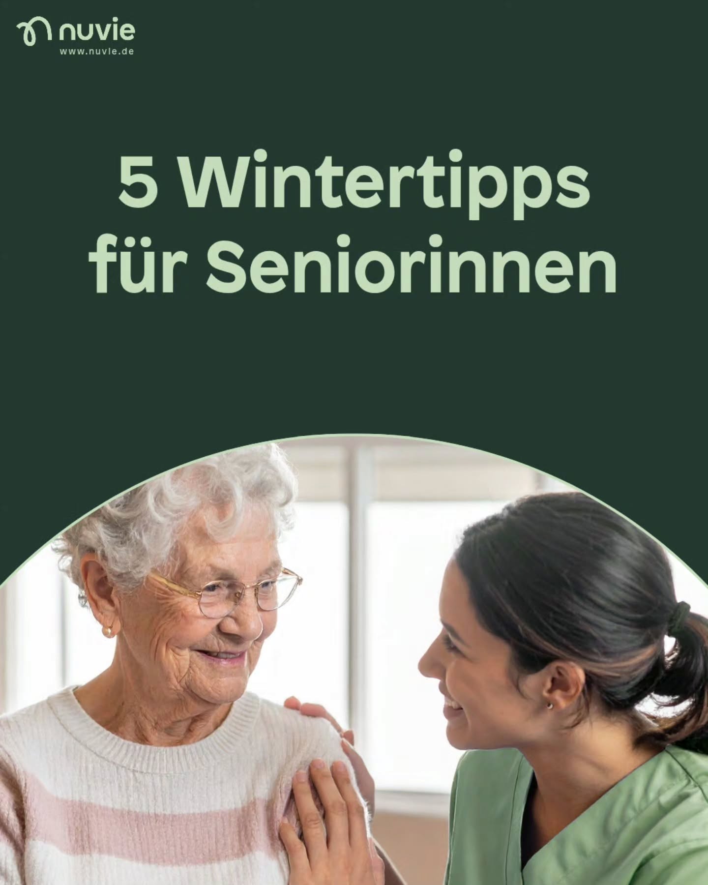 Gut durch den Winter ❄️
Diese 5 Tipps helfen dabei, gesund, warm und sicher zu bleiben 💙
👉 Swipe für alle Tipps
💬 Und teile den Post mit jemandem, dem er helfen könnte.
#nuviepflegedienst #nuvie #wintertipps #tippsfürsenioren #pflegedarmstadt