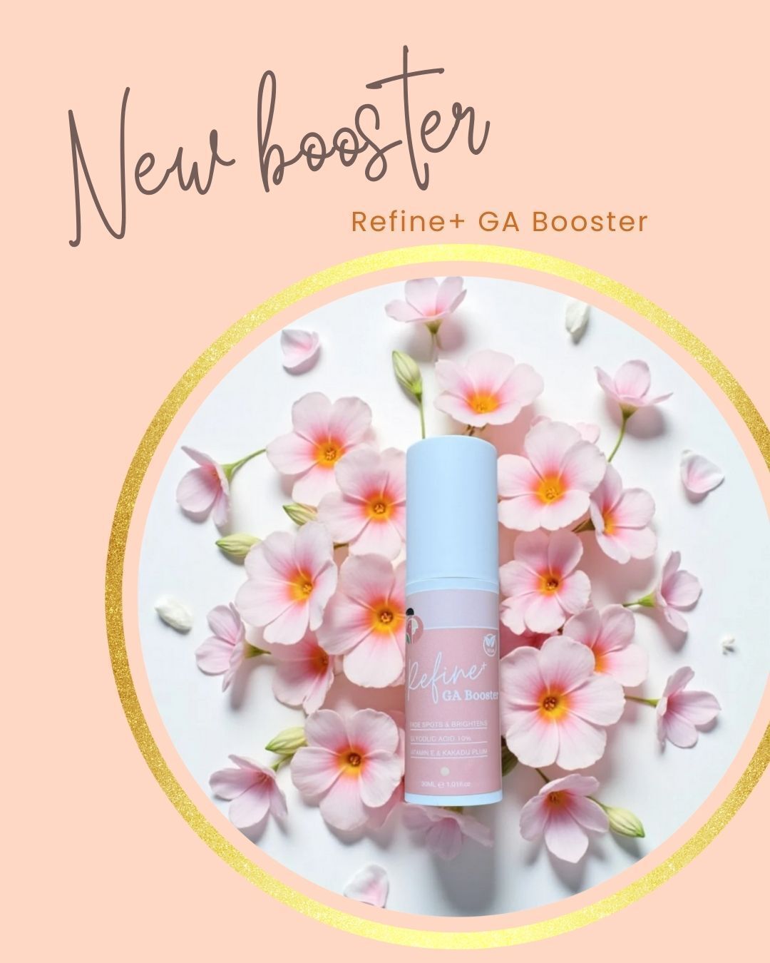 GA (Glycolic Acid) is about encouraging healthy skin turnover, not stripping or stinging.
Your GA Booster works by:
• Gently loosening dead skin cells
• Supporting brighter, smoother skin texture
• Helping congestion and dullness
• Preparing skin to better absorb serums and creams
Used correctly, glycolic acid is a yang ingredient, it stimulates, refines, and refreshes.
That’s why it should always be balanced with yin: hydration, lipids, and barrier support.
Think of GA Booster as a skin reset, not a daily push.
Less irritation. More glow. Better skin over time
#skincare #naturalskincare #australianskincare #crueltyfree #glowingskin #youngskin #proageing #Peachyskin #holisticbeauty #Cleanbeauty #peachfaceskincare #brisbane #glow #glassskin #hydration #Brisbaneskincare #brisbanebeauty #tarragindi #glowskin #smoothskin #hydratedskin #skincare