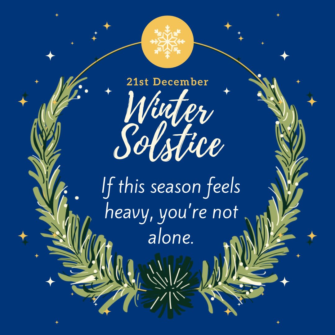 As the Winter Solstice arrives, the shortest day and longest night, it offers a moment to pause, reflect and reset. This time is recognized by many Indigenous Nations across Turtle Island as a turning point toward renewal. ❄️
This season can also feel heavy.
The holidays aren’t always joyful, and for many, long nights can bring stress, grief or loneliness.
If this resonates, know you are not alone. 🫶🏻
Let’s check-in on one another. Reach out, hold space, and lead with care, for ourselves and our communities.
From all of us at Reconciliation Speakers Bureau, we send warm wishes for rest, reflection and gentle renewal as we move forward together. 🧡
#wintersolstice❄️ #mentalhealthawareness #RSBVoices #ReconciliActionS #holdingspace