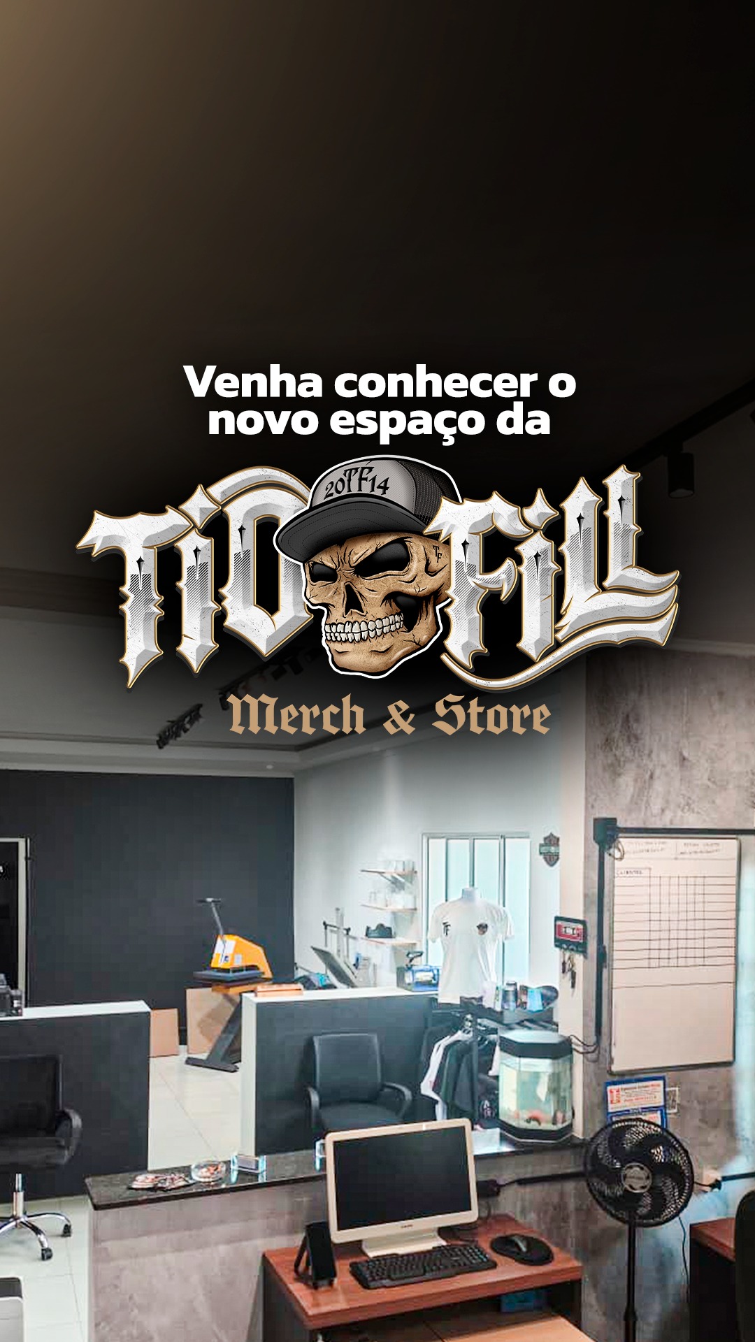 🎸 Seja muito bem-vindo à Tio Fill Merch & Store! 🎸
Somos especialistas em transformar identidade em expressão por meio de estampas exclusivas, com profissionalismo, qualidade e atitude! 🔥
👕 Camisetas | 🎽 Uniformes | 🎁 Brindes | 🎤 Merchandising
✅ Vista a diferença, estampe com a Tio Fill!
Estamos localizados na
Avenida Campanella, 1258 - Itaquera, São Paulo/SP
