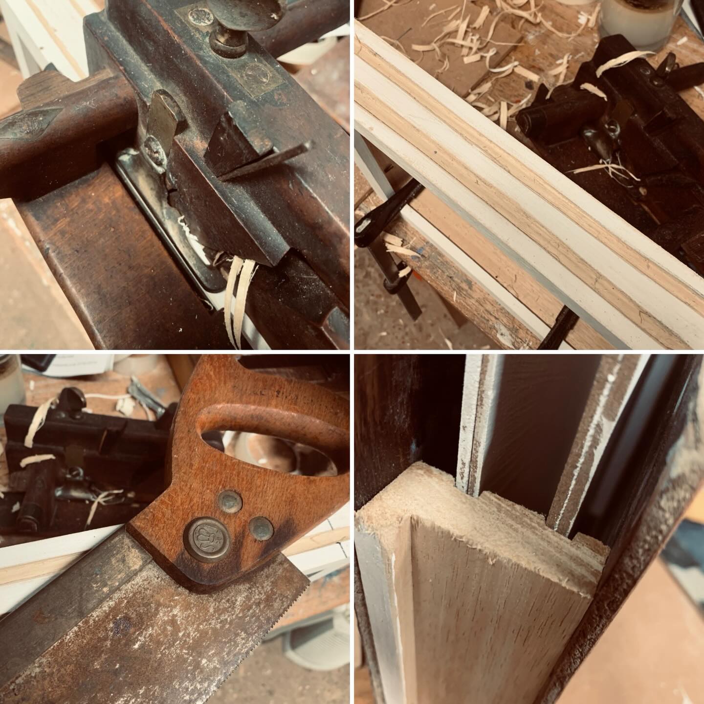 Old boys leave their tools when they die, but not skills needed to use them.
I tried my best with this lovely old router to make some grooves for a wet panel carrier. It will do - just about.
#wetpanelcarrier #pleinairkit