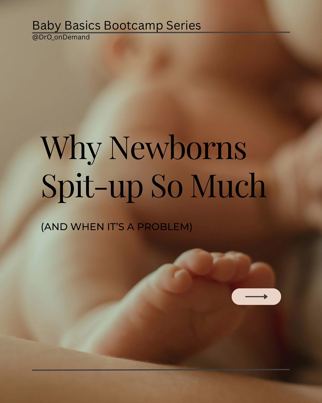 Why does my baby spit up? I get this question very often. Swipe for more general info about what it means, & when to worry. 💕
This is educational purposes only— trust your instincts & ALWAYS consult your pediatrician.
#pediatriciantips #newborn #newmom #spitup #refluxbaby #momssupportingmoms #droondemand #babybasicsbootcampseries