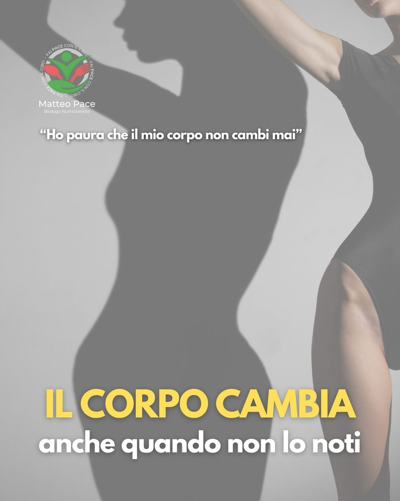 Ci sono giorni in cui sembra che nulla si muova. La bilancia ferma, le forme uguali, la frustrazione sale, ma il cambiamento non è solo visibile, è mentale, emotivo, cellulare.
Nel mio percorso impariamo a riconoscere questi segnali e a dar loro valore, anche se non fanno rumore. 📢
Il corpo cambia quando cambiamo il modo in cui lo guardiamo. 👀
Vi è mai capitato di sentirvi bloccati anche se stavate facendo tutto bene?
#matteopace #biologonutrizionista #faipaceconilcibo #percorsoalimentare #miglioramenti