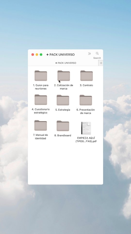 Comenta "UNIVERSO" para acceder al sistema completo que organiza tu proceso de Branding.