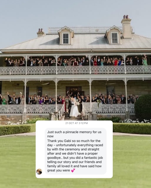 Thank you so much for the beautiful message. It truly means the world to me. It was such an honour to be your marriage celebrant and to tell your love story in a way that felt you. I love hearing that your guests felt it too - that’s my goal with personalise weddings. Wishing you a lifetime of love. 💖
Flash back to October 2025 for Mr and Mrs Kannegieter @terrarahouse
Such expressions are a lovely way to wrap things up with grace - a text, an email or a review to say thank you🙏🏽💛
Photo: @thomstewart
#southcoastcelebrant #illawarracelebrant #illawarraweddings #BeeTogetherCelebrant #southcoastwedding