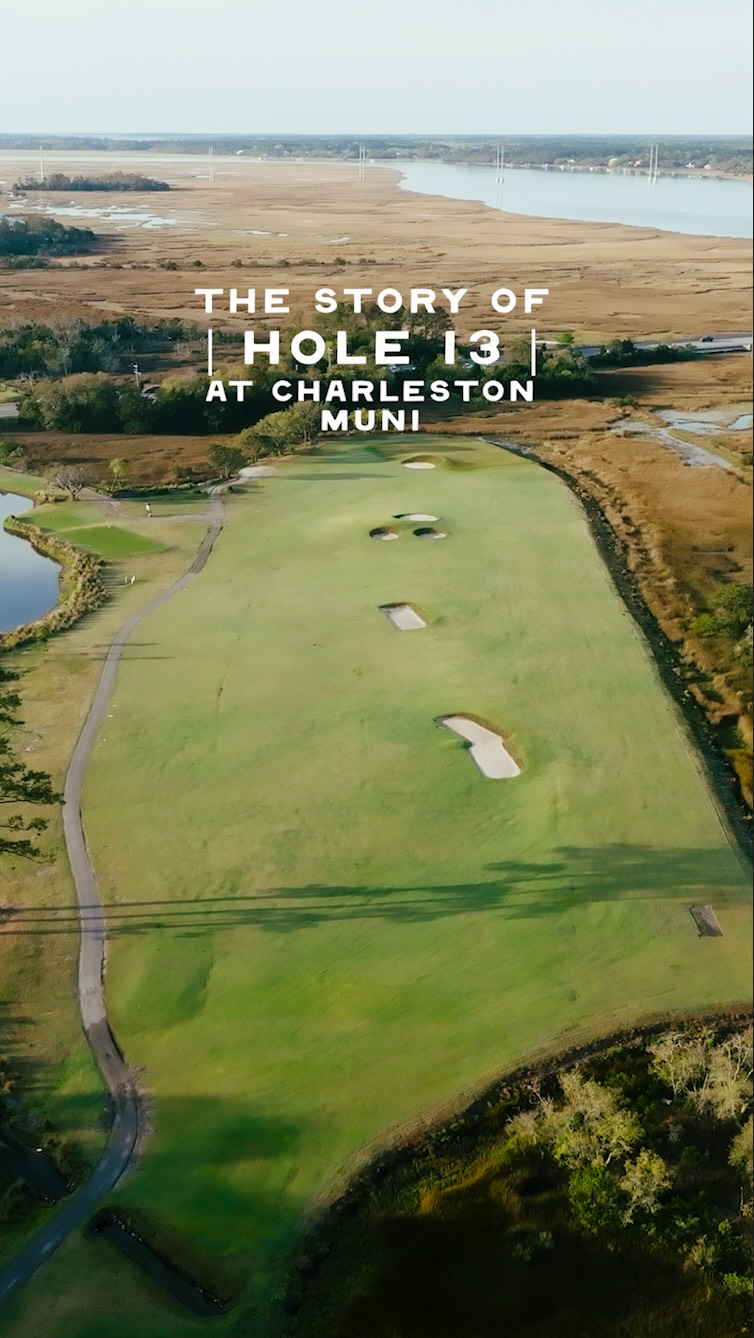 This is the story of the 13th @thecharlestonmuni from the stick who built it. Troy is a Charleston local and golf architect who restored the course he grew up on. He preserved this place for future generations and brought golden age style architecture to the people. Most of you have seen it but this is from a film we made all about a Charleston golf trip.