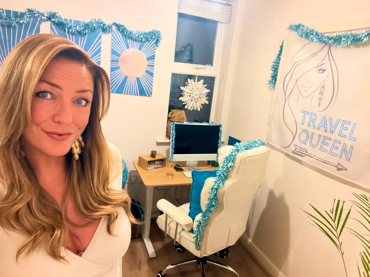Signing off for Christmas, back to it being just me, here in my home office, ready for a rest! In the 9 years I’ve been running TQ, this was my hardest, (including COVID!) 😮
I couldn’t have wished for better than Maya and Emily, and I had such high hopes for our little team, but it’s no secret times are tough for businesses; and after months and months fighting to just pay the bills, I was not in a good place earlier this year 😔
Giving it absolutely everything I had to avoid it, then finally accepting that I had to let them go, was one of the worst things I’ve ever had to do 😢
But as I started to take the pressure off, worry less and focus on getting back to the heart of what we do, everything started to change.
After the most brutal of years, things have now never been looking better for the next year, at this stage at the end of the year before it. There has been a significant shift back to where we should be 🙌
Encouraging other women to travel and get back to feeling like you, is why I created Travel Queen. This is a heart led business, driven by how it FEELS to travel with us, creating amazing memories and friendships, and often breaking the rules of what’s expected! 😉
So I’m not sure Travel Queen is even meant for the normal ‘corporate’ route that growing businesses typically follow, or where we thrive; I’m not sure it’s where I thrive 🤷♀️
We’re not like other companies… we are a living, travelling, exploring, dancing, stepping out of our comfort zone and just going for it, thing! 😁
I say ‘we’ because even though it’s back to being ‘just me’, that’s not how I see it.
Travel Queen is like a tribe, of women who take that first step to doing something for yourself, get hooked on that feeling and keep coming back, getting stronger together. We wouldn’t exist without all of you 🩵
I’m not ending this year as I thought I would, but I’m happy I’m where I should be, and that Travel Queen is stronger than ever.
And really, wherever we lay our flag, THAT’s our home 😊
Massive love to all of you who support me and TQ 🩵 wishing you all the happiest of Christmas breaks… and a bloody good rest!✨
See you in 2026 for many more adventures…🌍
Mel x