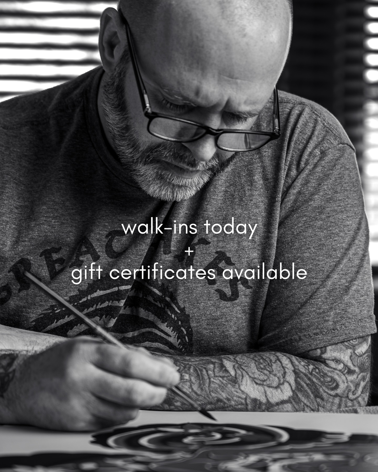 @dave_lopez_tattoo is taking walk-ins at Shisa Tattoo Studio in Maplewood.
Gift certificates available in the studio.
📸: @jacobtgossett
#maplewoodnj #tattoostudio #walkintattoo #tattoogift #njtattoo