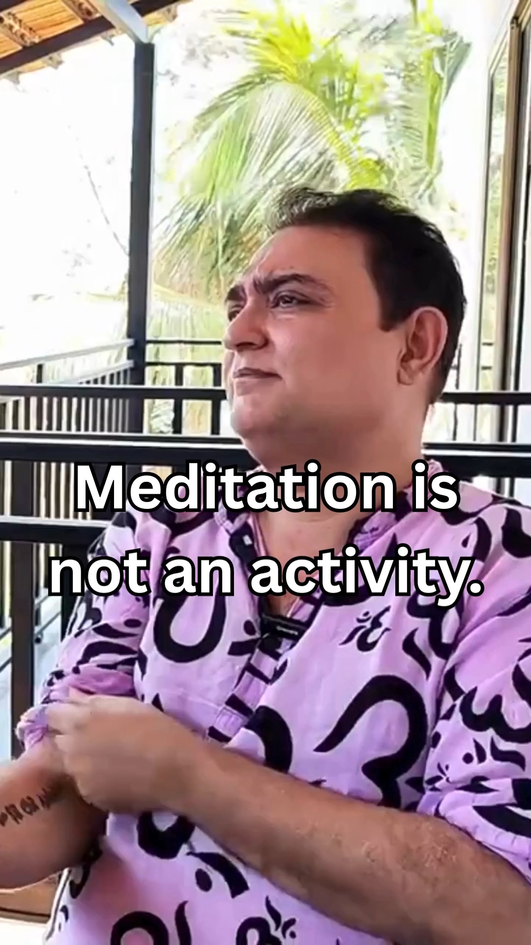 "Don’t just do meditation — become meditative. 🕊️
- Master Dev OM
Happy International Meditation Day
Today isn’t about closing your eyes for a few minutes; it’s about opening your awareness for a lifetime.
Let meditation walk with you — in your breath, your words, your actions. 🌿
#InternationalMeditationDay #LiveMeditatively #MindfulLiving #AwakenedLife #SoulversityVibes"