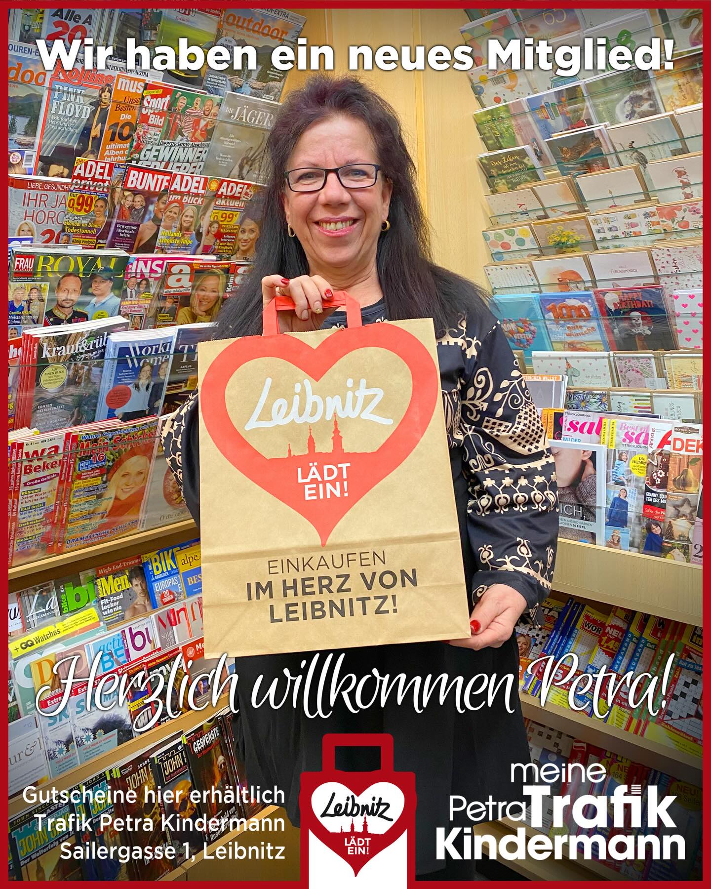 #geschenkgutschein #leibnitzlaedtein #stadtleben #gemeinschaft